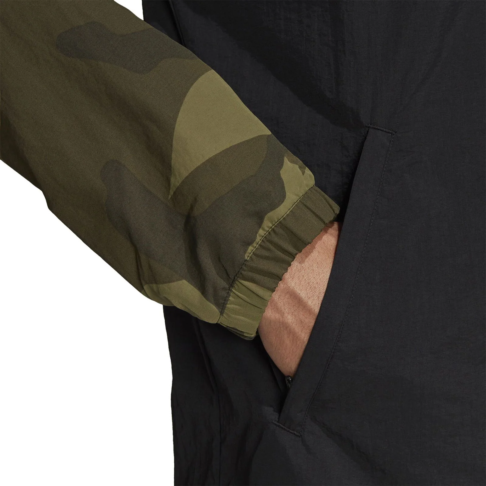 adidas Originals Camouflage Windbreaker - Black - Image 5