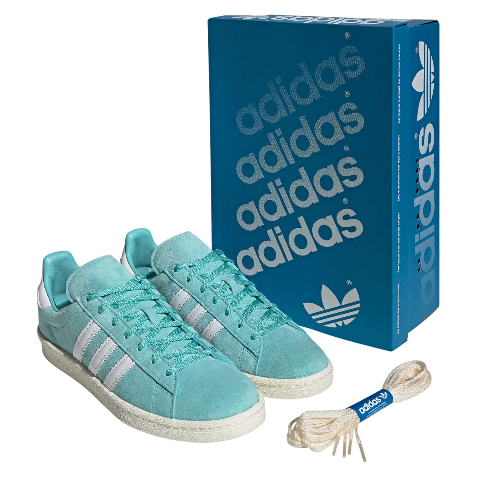 adidas Originals Campus 80s Shoes - Easy Mint - Image 4