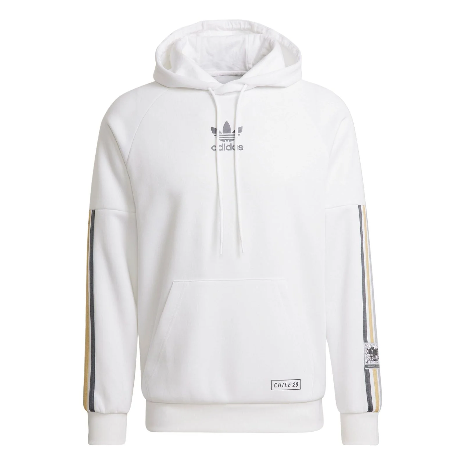 adidas Originals Chile 20 Pullover Hoodie - White