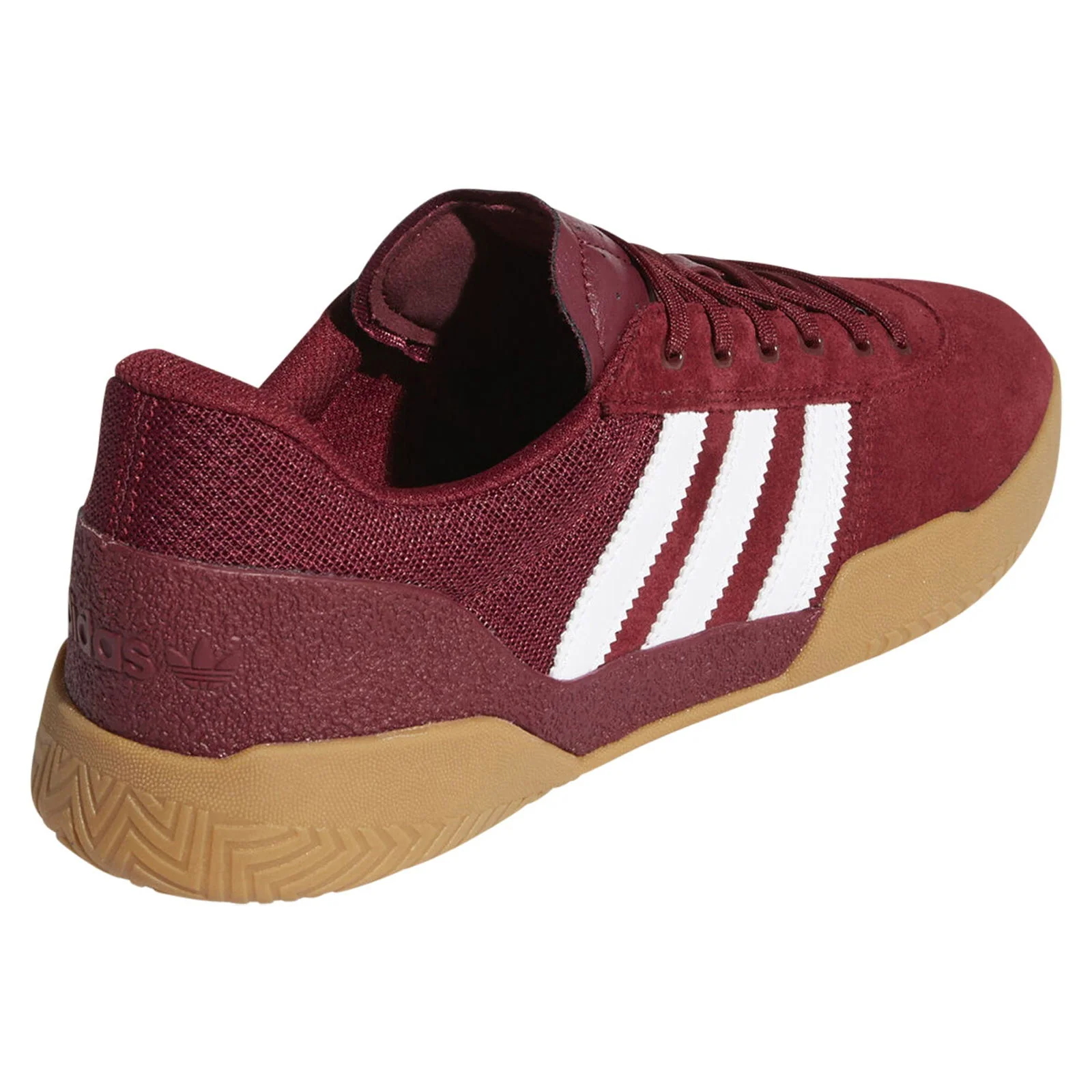 adidas Originals City Cup Shoes - Burgundy - Image 3