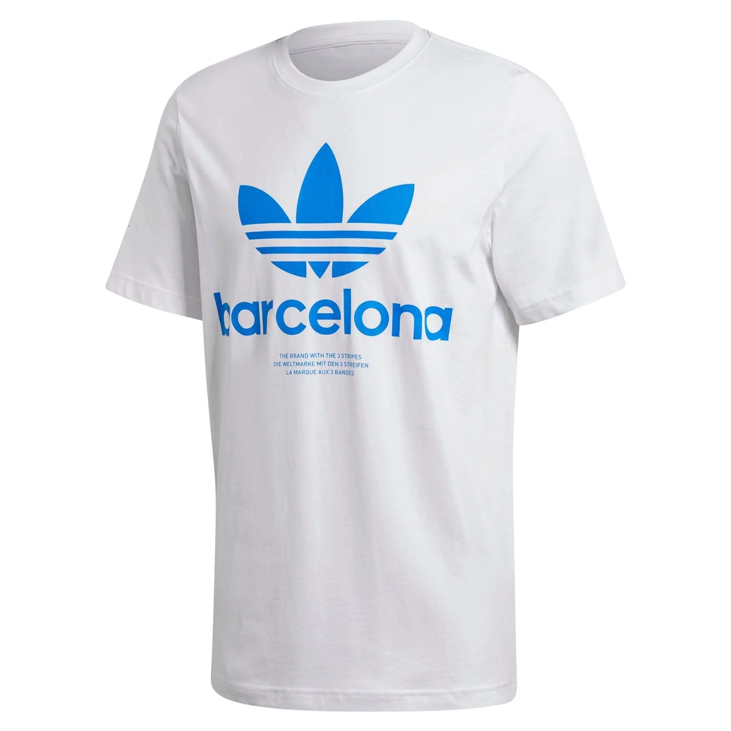 adidas Originals City Trefoil Barcelona T-Shirt - White