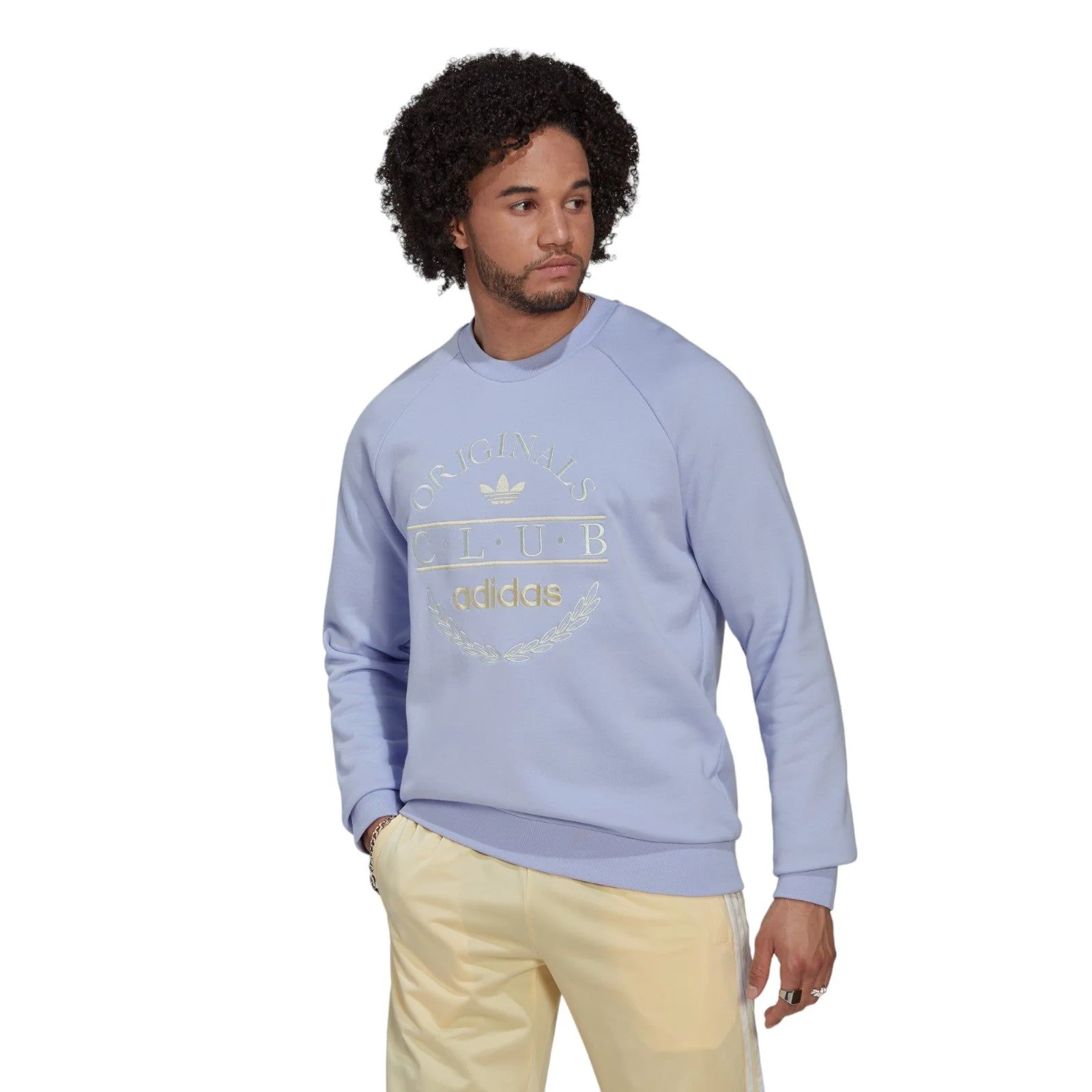 adidas Originals Club Sweater - Violet Tone / Purple - Image 2