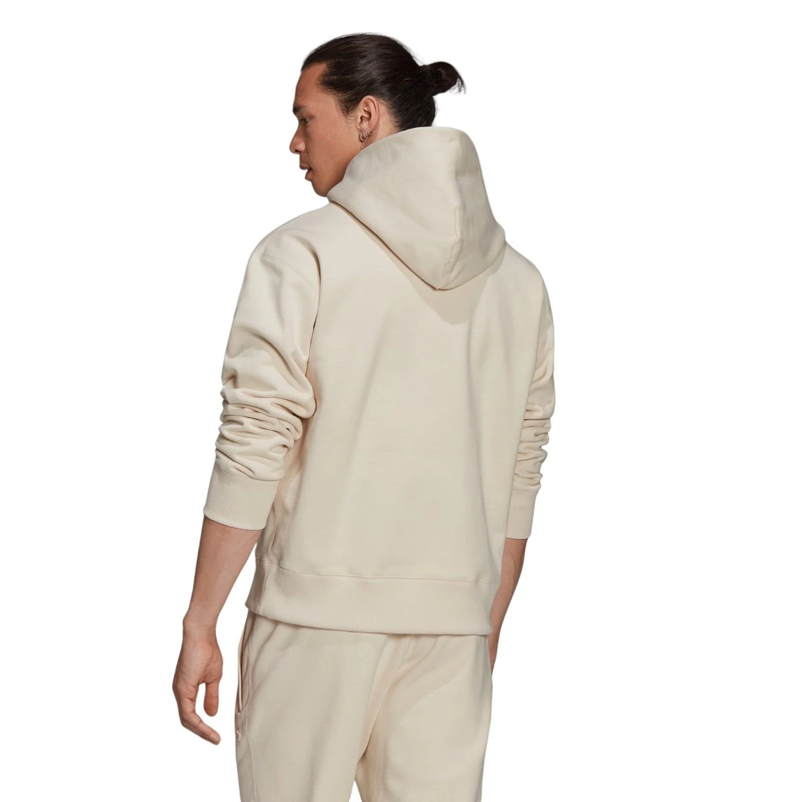 adidas Originals Contempo Adicolor Trefoil Hoodie - White - Image 3