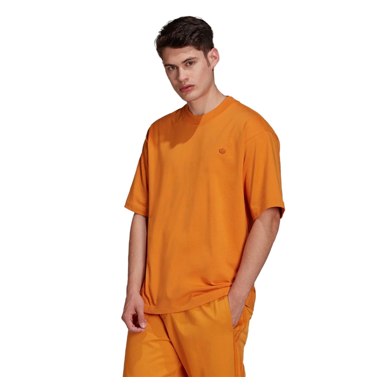 adidas Originals Contempo Tee Solid Color - Orange - Image 2