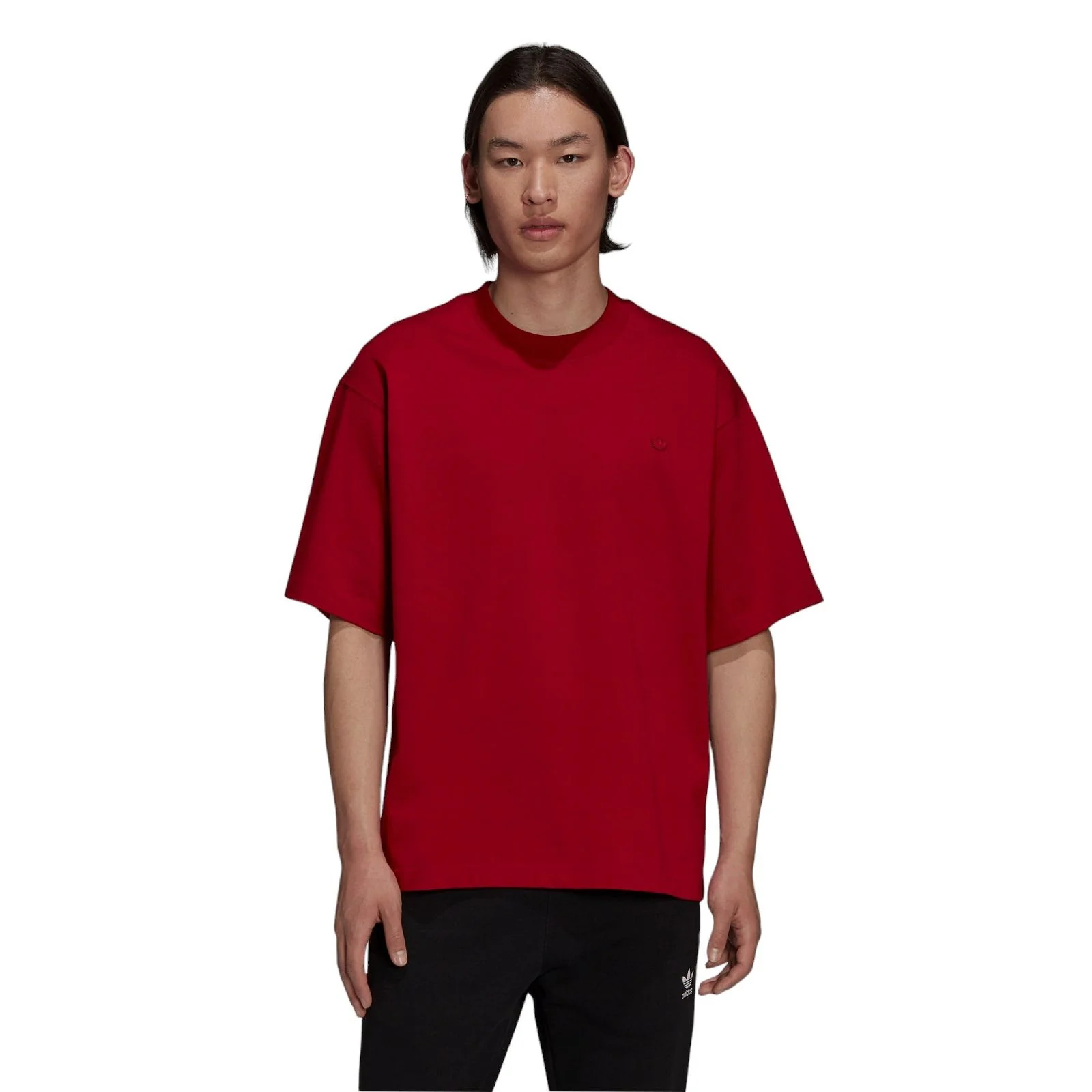 adidas Originals Contempo Tee Solid Color - Red - Image 2