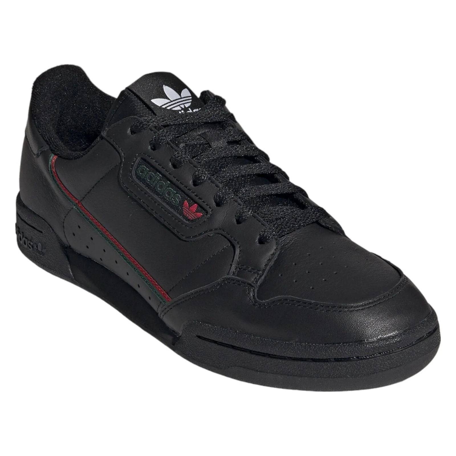 adidas Originals Continental 80 Shoes - Black Scarlet Green - Image 2