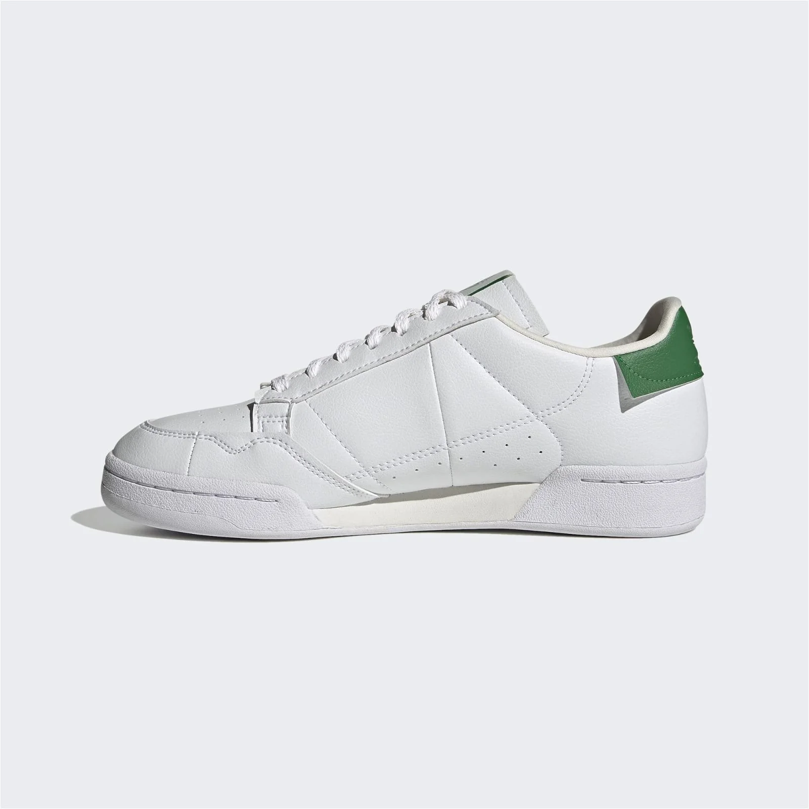 adidas Originals Continental 80 Shoes - Cloud White / Green - Image 8