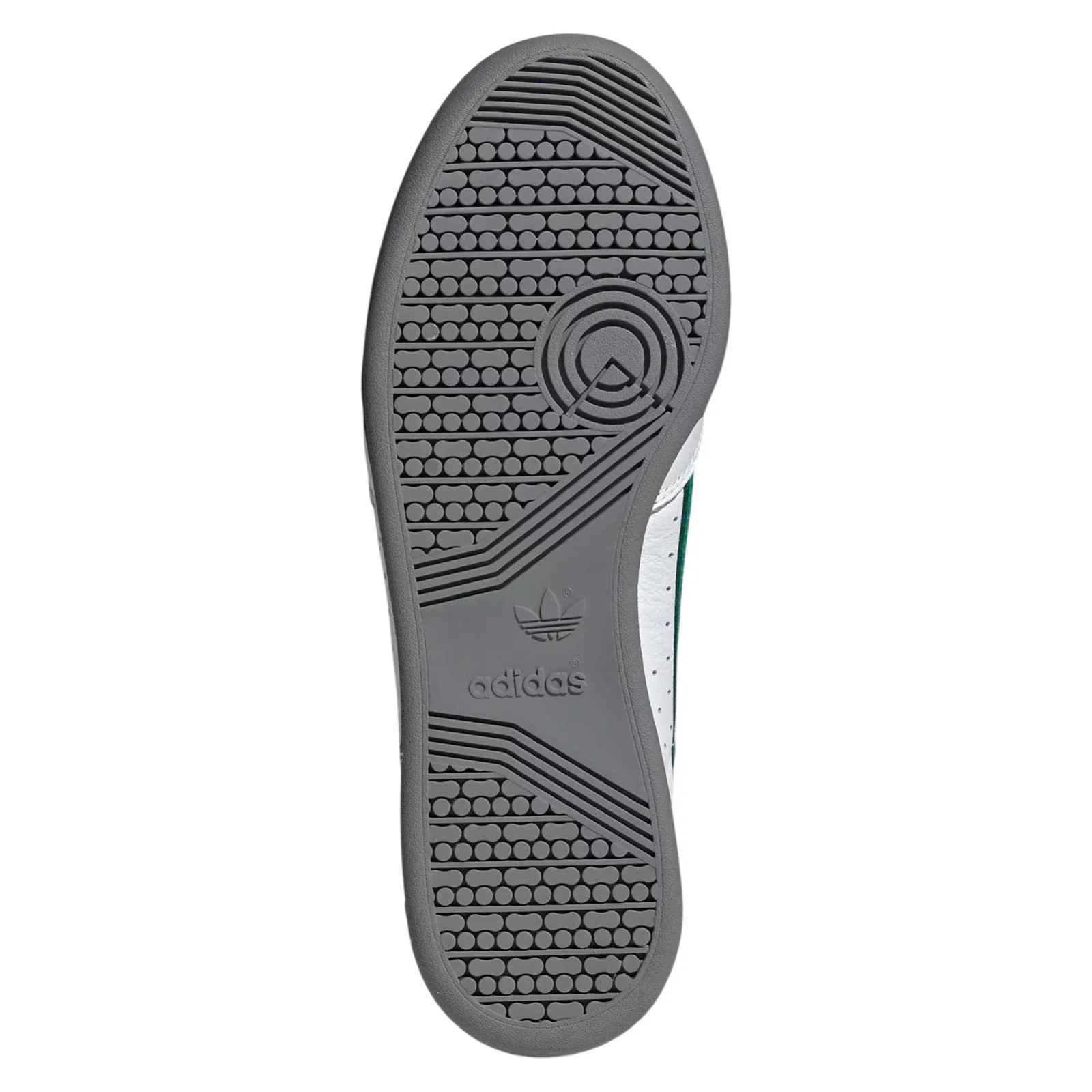 adidas Originals Continental 80 Trainers - Cloud White /Glory Green - Image 5