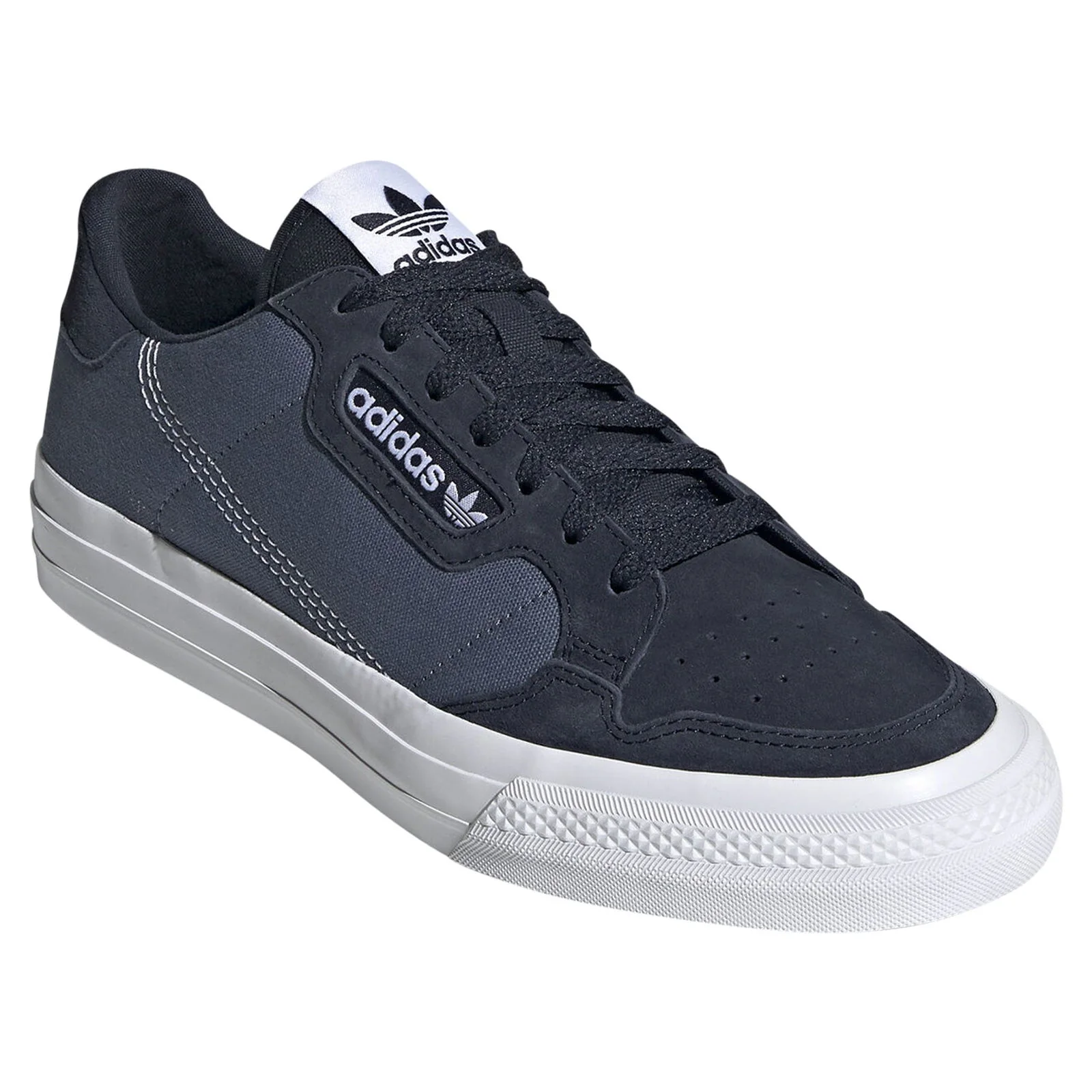 adidas Originals Continental Vulc Trainers - Navy - Image 2