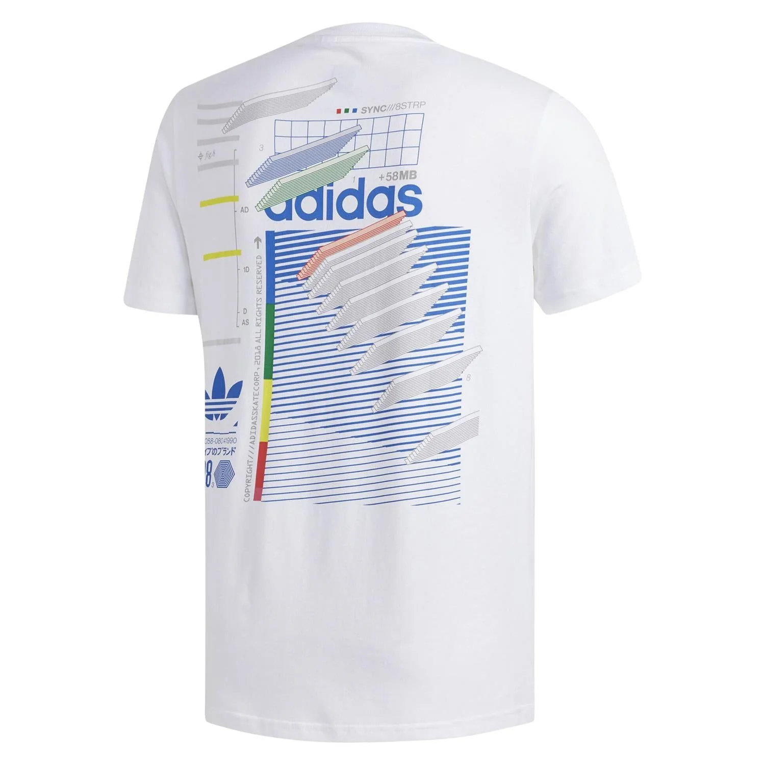 adidas Originals Dodson T Shirt - White - Image 5