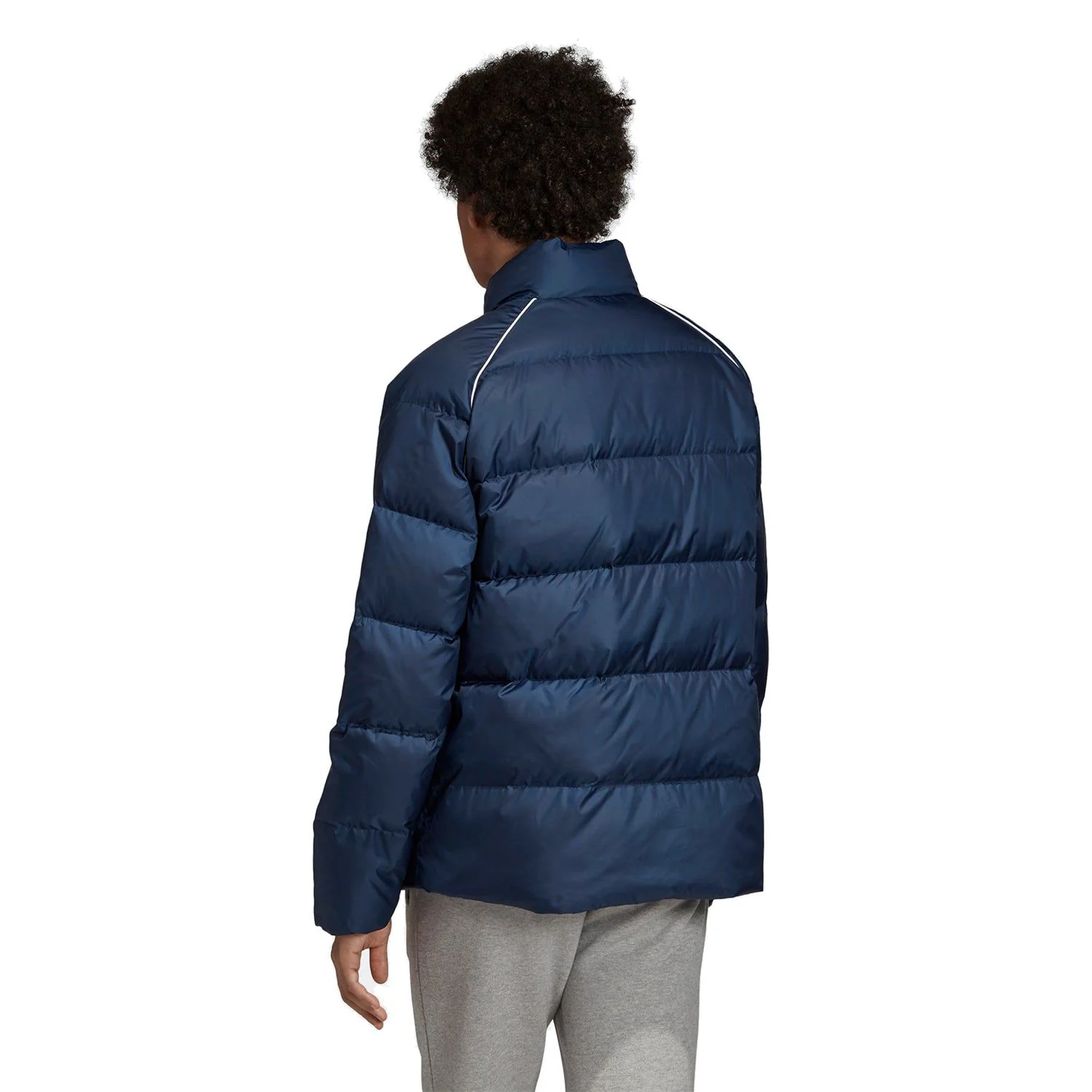 adidas Originals Down Puffer Trefoil Jacket - Navy - Image 4