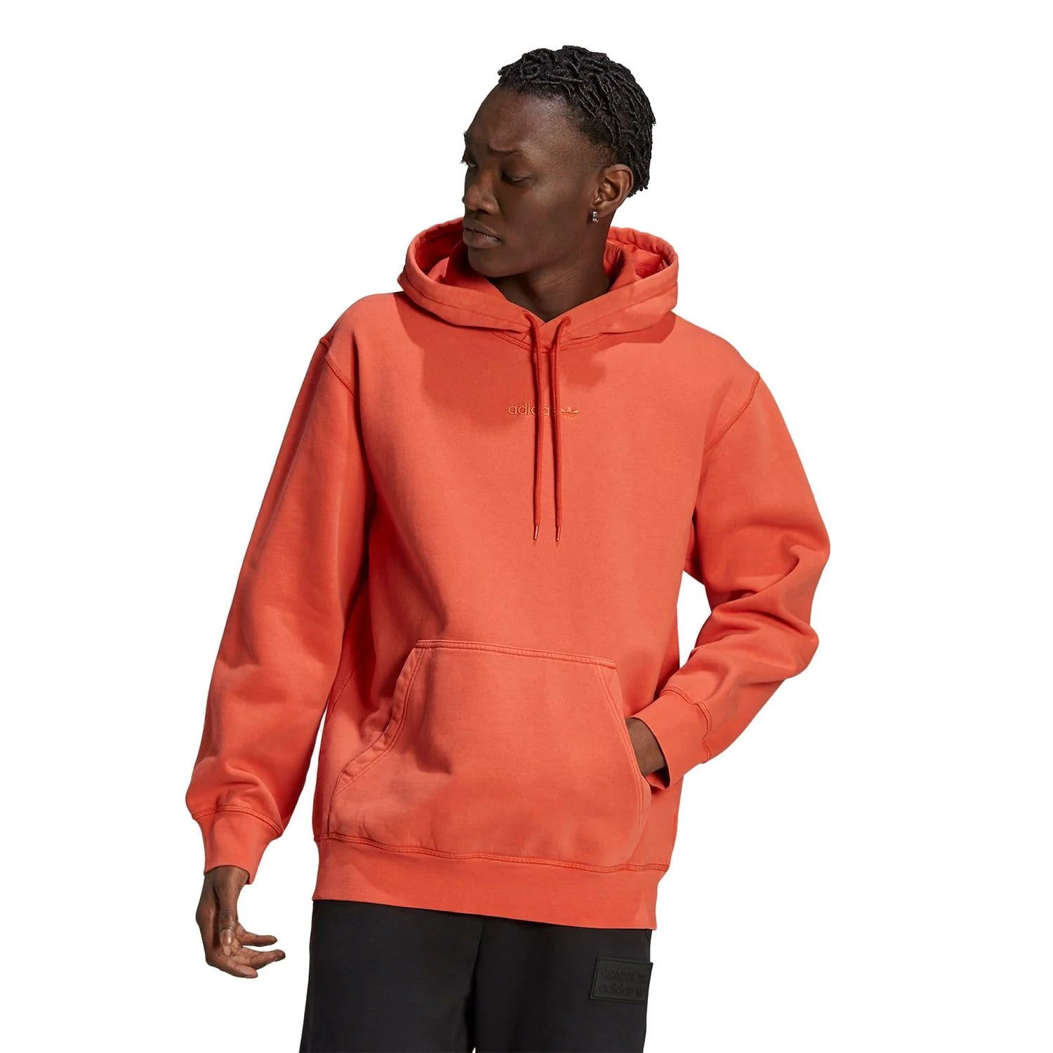 adidas Originals Dyed Hoodie - Orange - Image 2