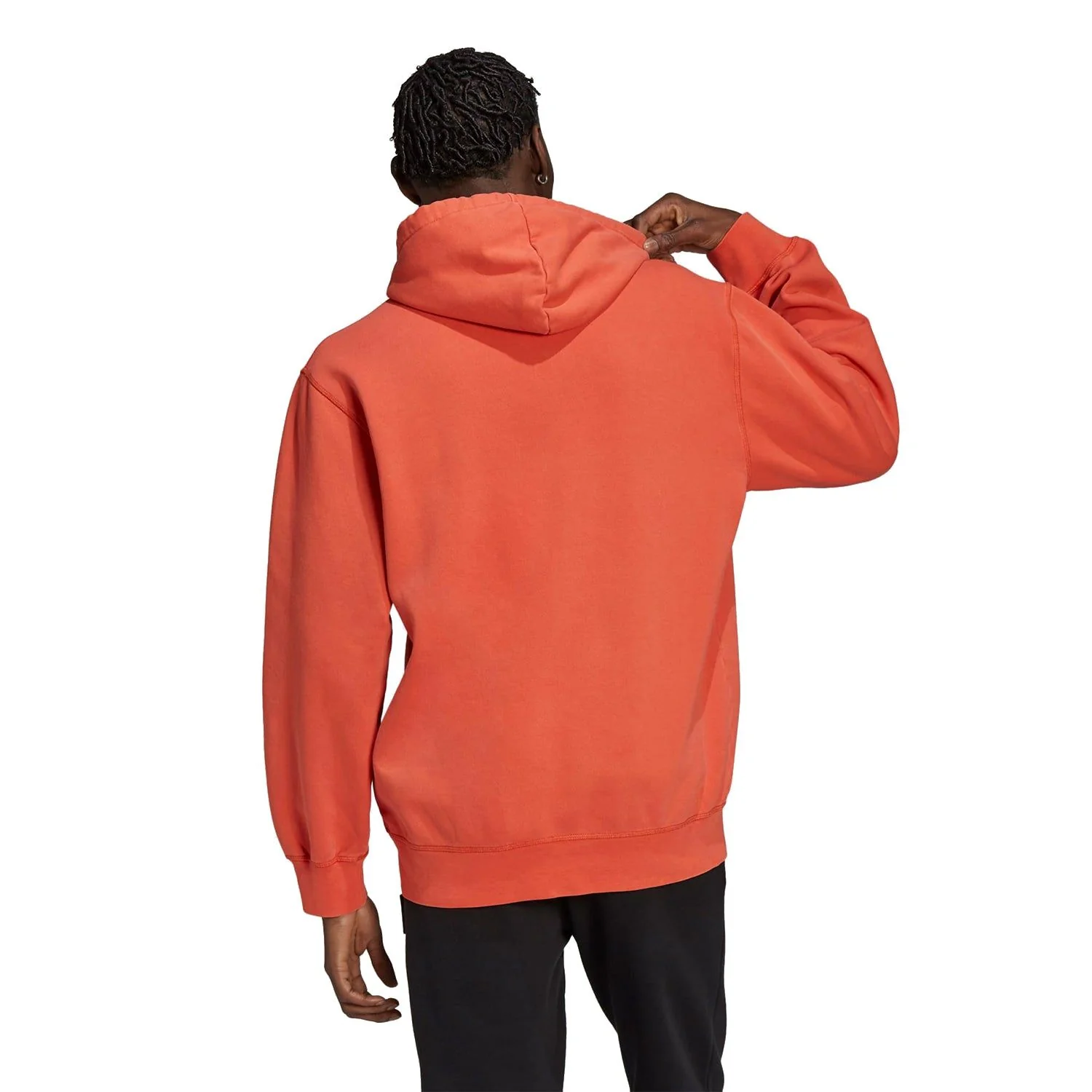 adidas Originals Dyed Hoodie - Orange - Image 3