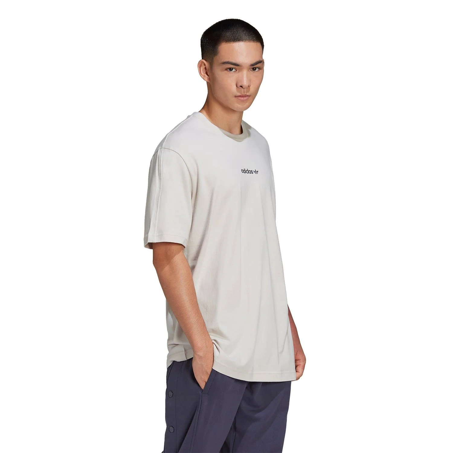 adidas Originals Edge Seam Tee - Grey - Image 2