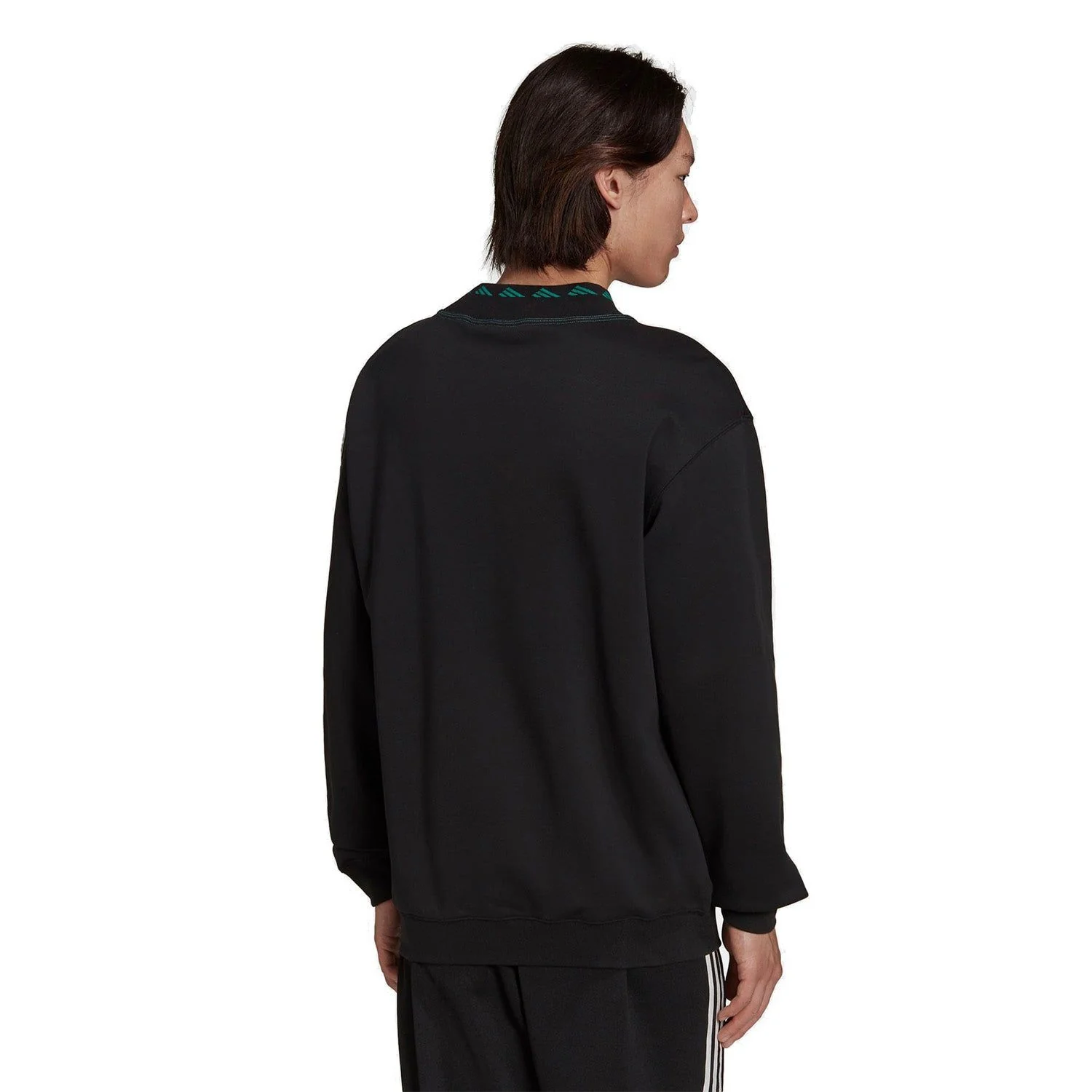 adidas Originals EQT 90s Archive Crewneck Sweatshirt - Black - Image 4