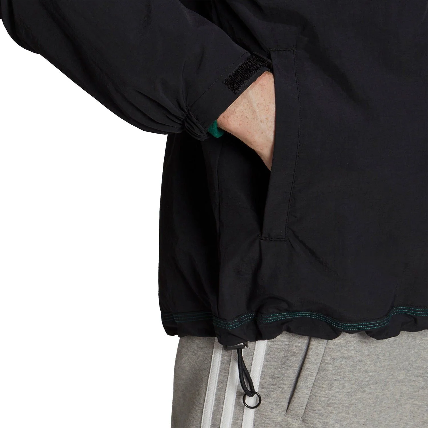 adidas Originals EQT 90s Archive Windbreaker - Black - Image 4