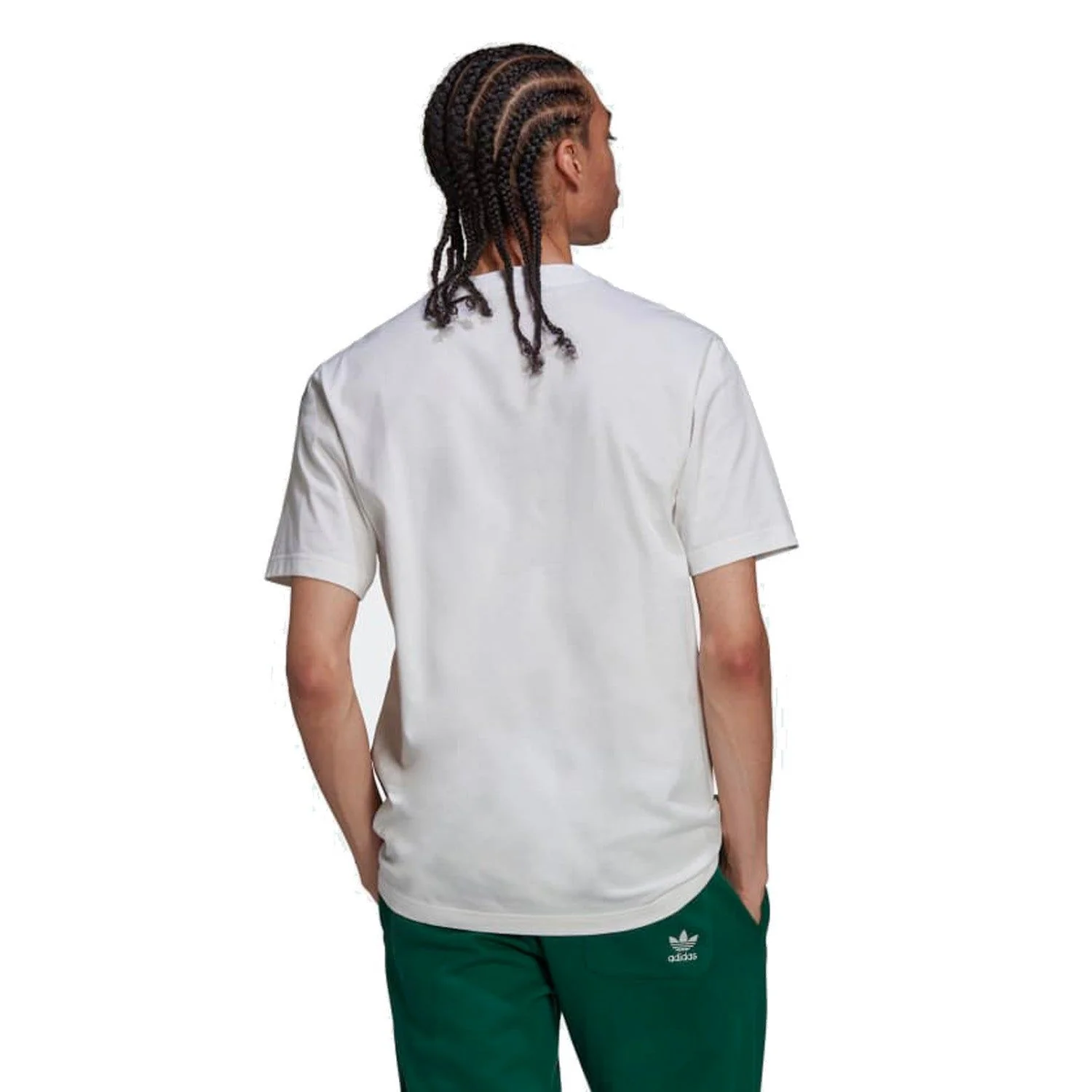 adidas Originals EQT Equipment Logo Tee - White - Image 3