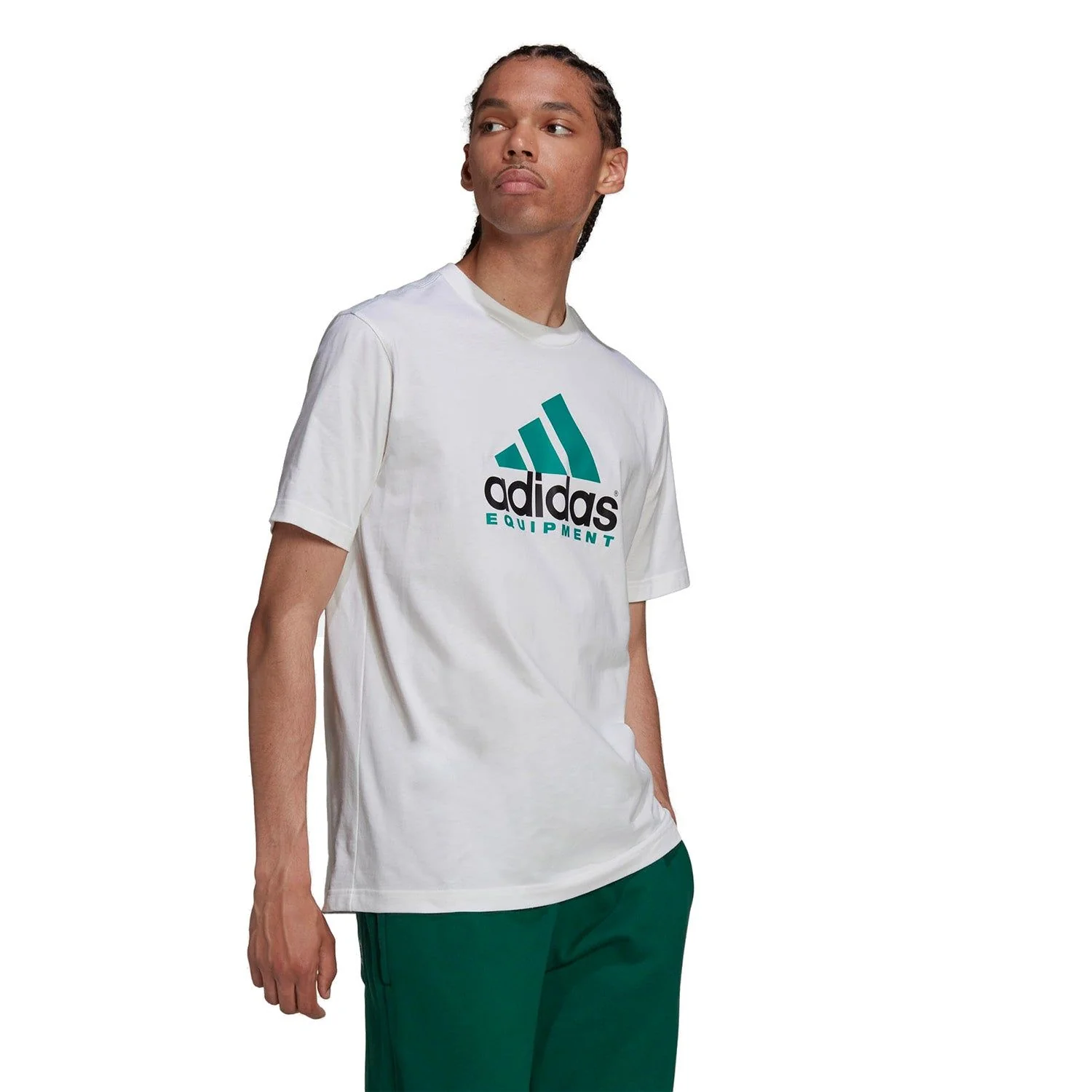 adidas Originals EQT Equipment Logo Tee - White - Image 4