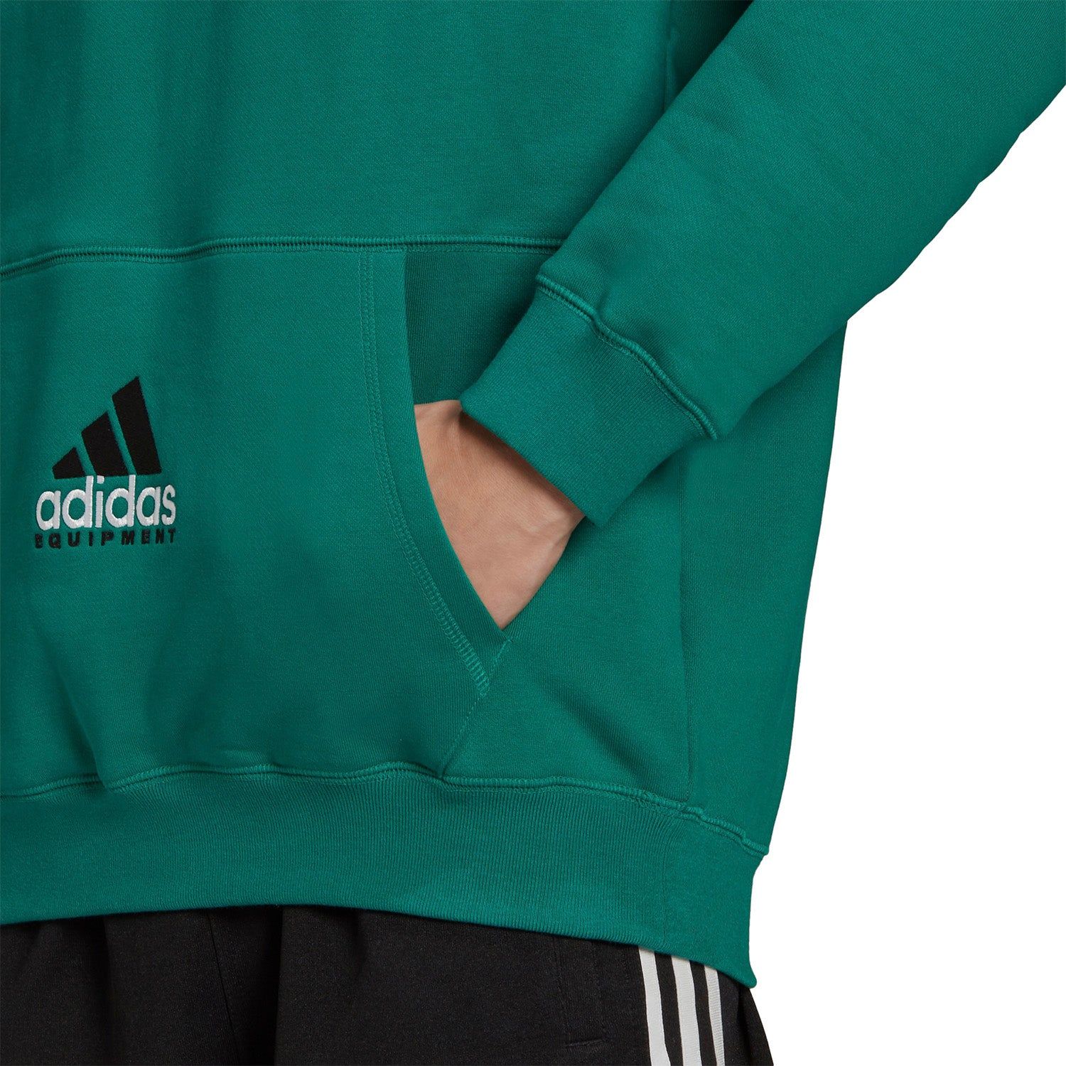 adidas Originals EQT Equiptment 90s Archive Hoodie - Sub Green - Image 4