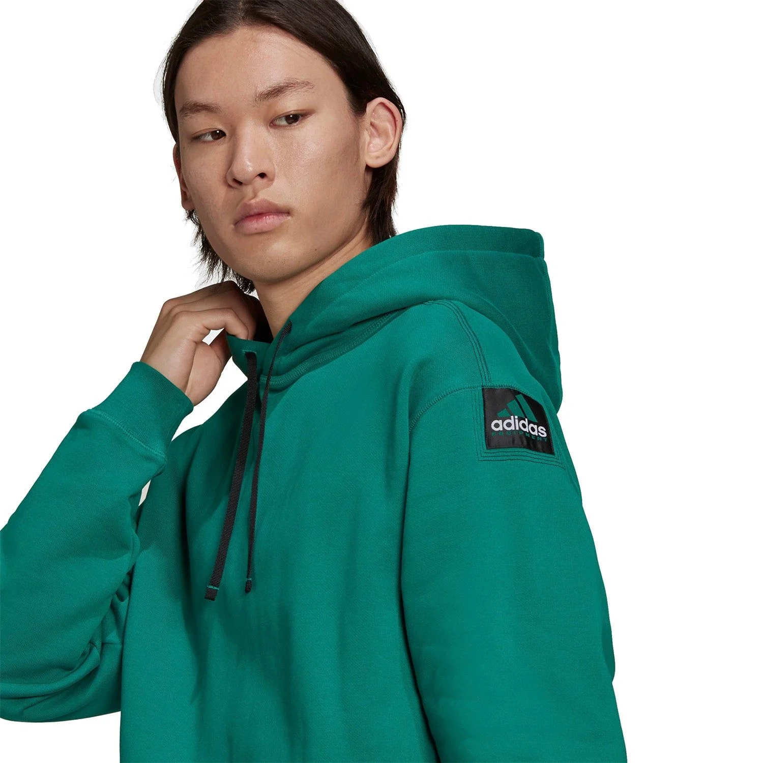 adidas Originals EQT Equiptment 90s Archive Hoodie - Sub Green - Image 5