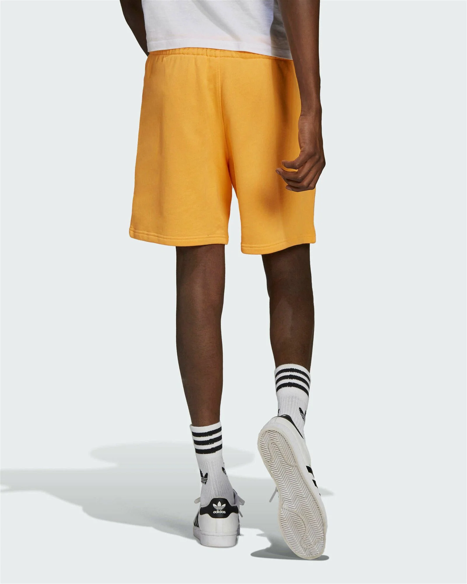 adidas Originals Essential Shorts - Hazy Orange - Image 4