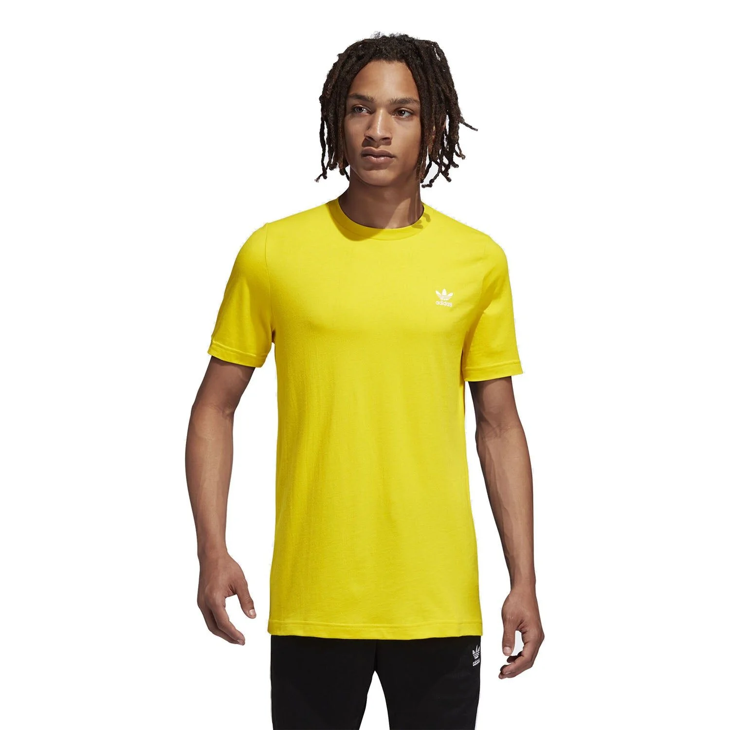 adidas Originals Essential Tee - Yellow - Image 3