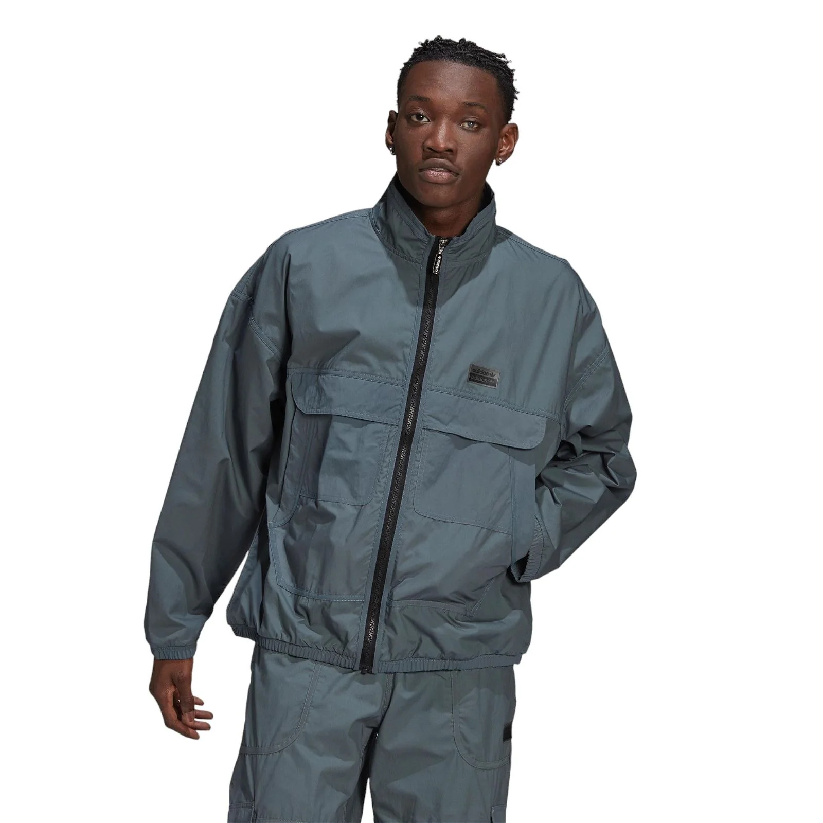 adidas Originals Fashion Track Top - Blue Oxide - Image 2