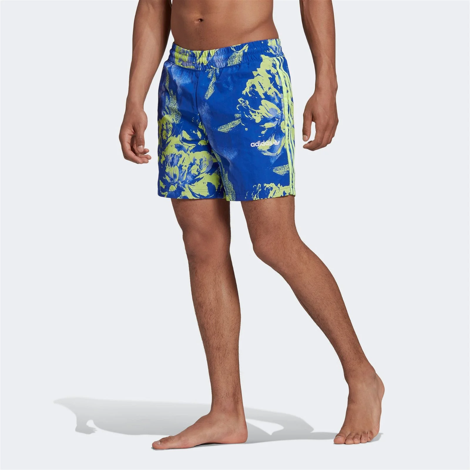 adidas Originals Festivo Sweat Shorts - Blue - Image 4