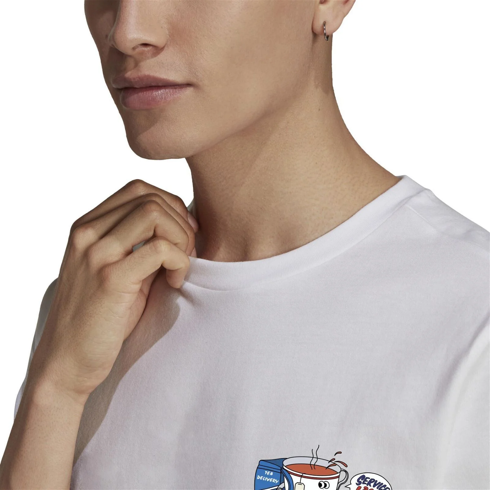 adidas Originals FITC London T-Shirt - White - Image 4
