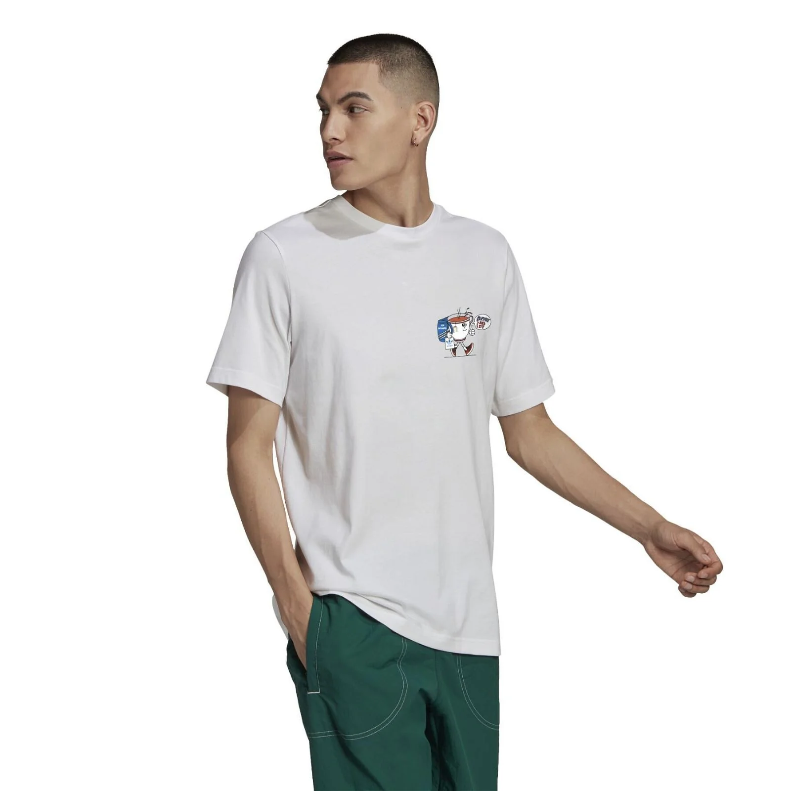 adidas Originals FITC London T-Shirt - White - Image 5