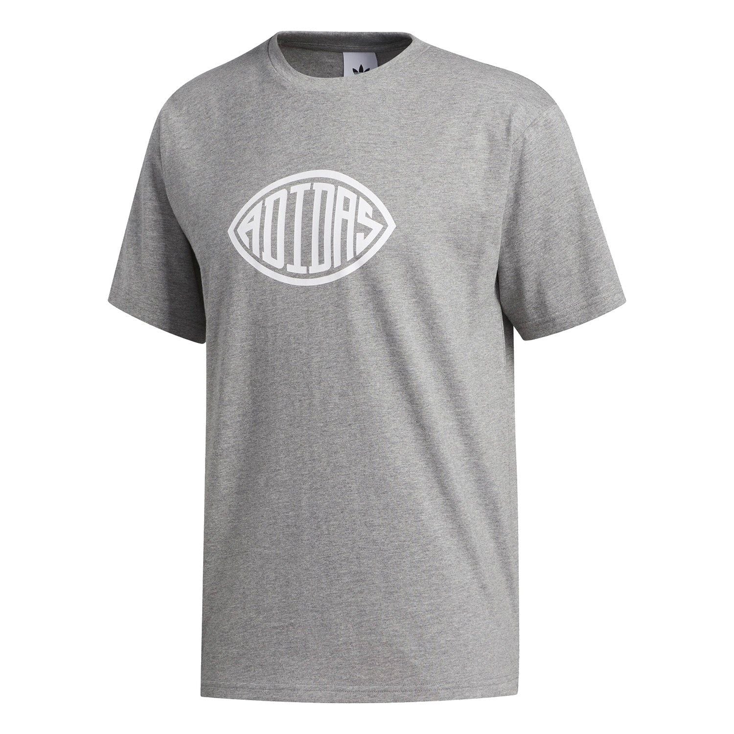 adidas Originals Football Logo T-Shirt - Grey
