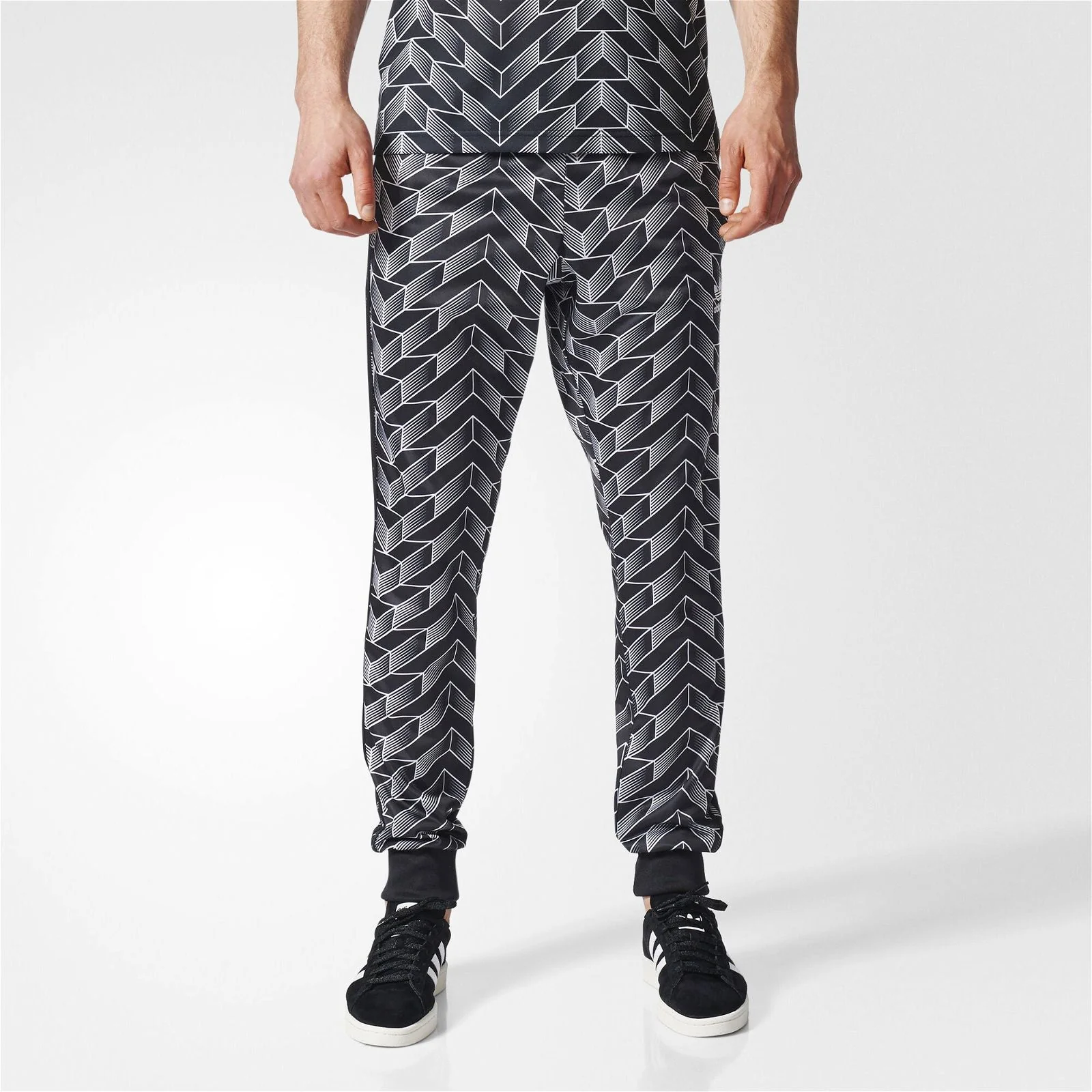 adidas Originals Football Superstar Track Pants - Black - Image 3