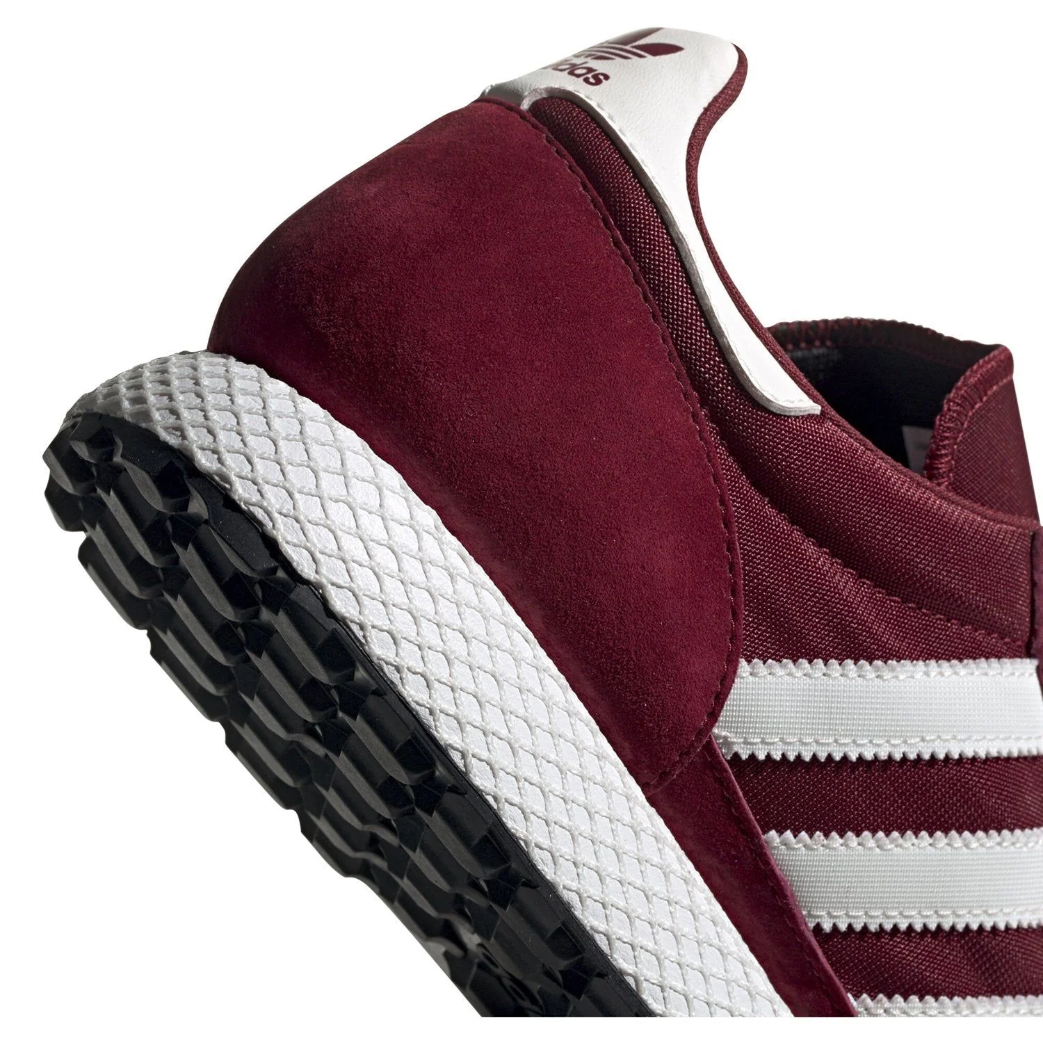 adidas Originals Forest Grove Shoes - Burgundy - Image 5