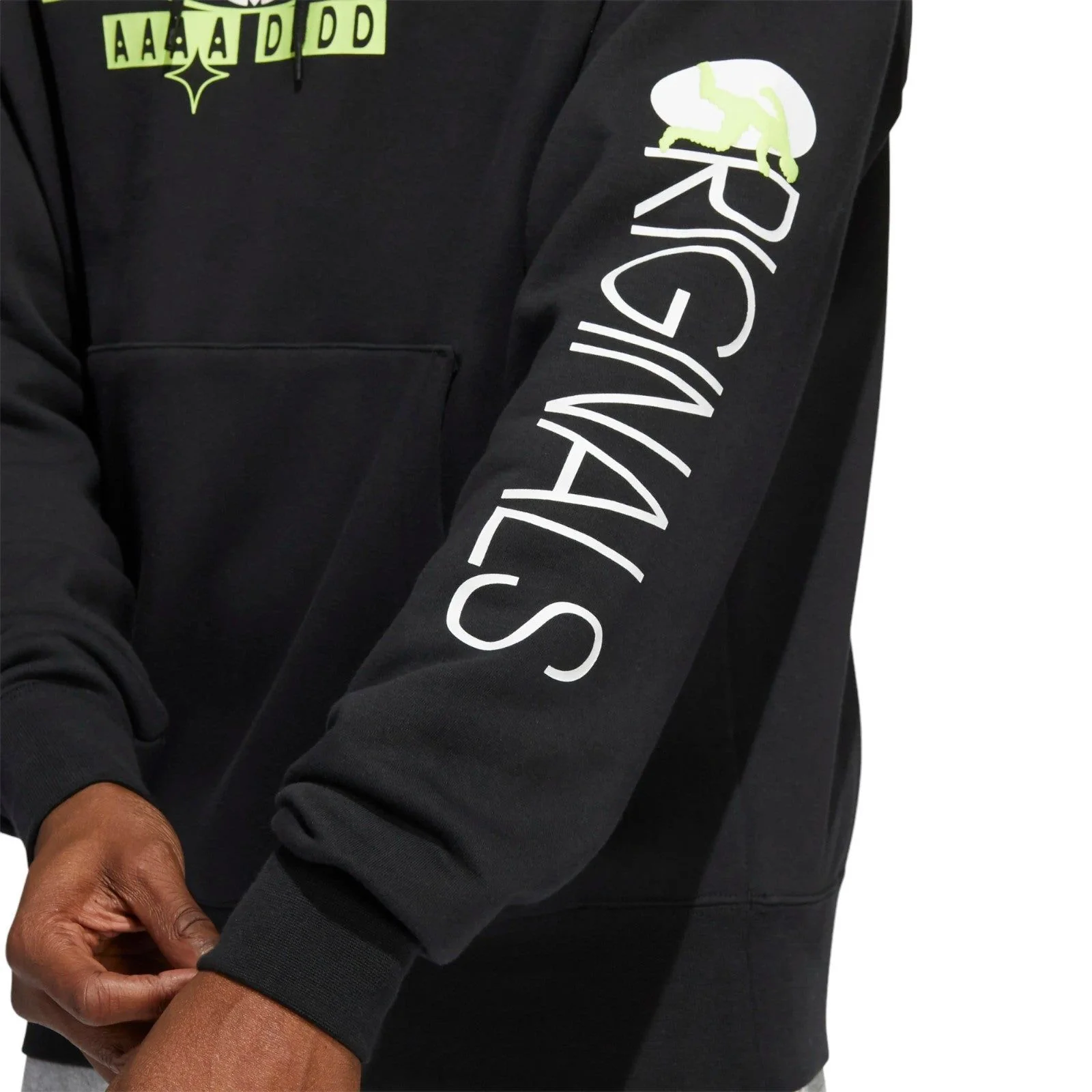adidas Originals Forever Sport Hoodie - Black / Multicolor - Image 3