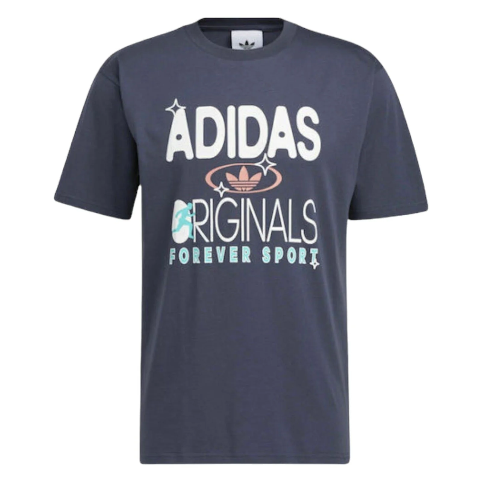 adidas Originals Forever Sport Short Sleeve T-Shirt - Shadow Navy