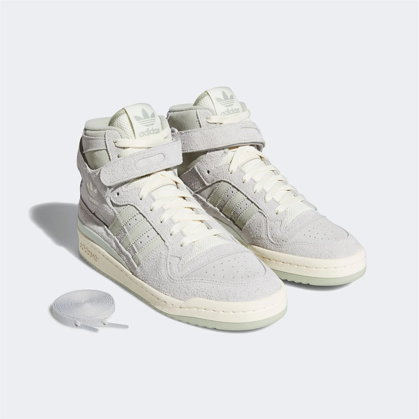 adidas Originals Forum 84 High Shoes - Grey - Image 4