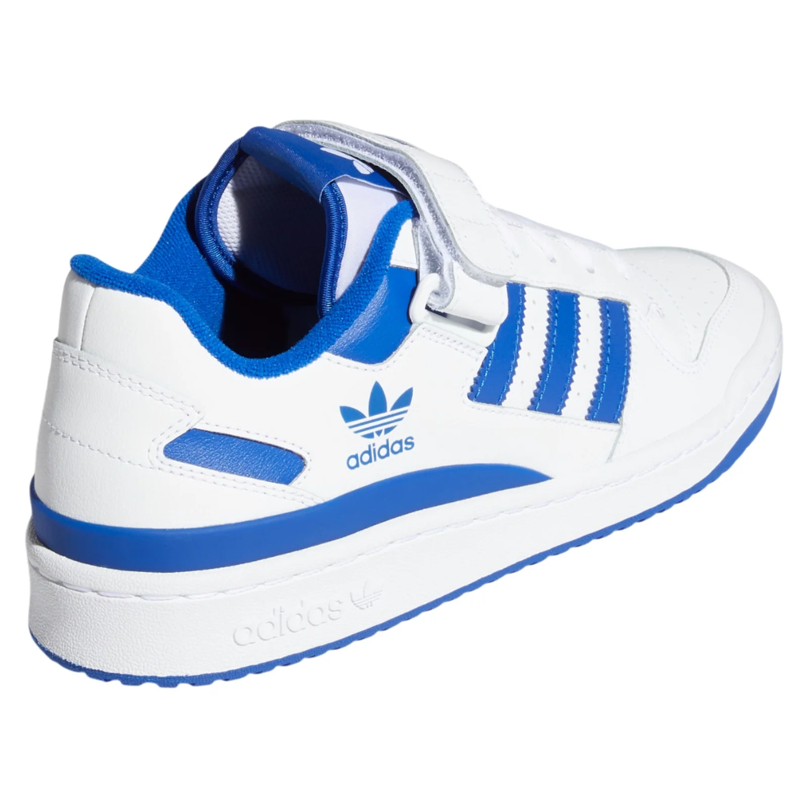 adidas Originals Forum Low Shoes - Cloud White / Royal Blue - Image 3