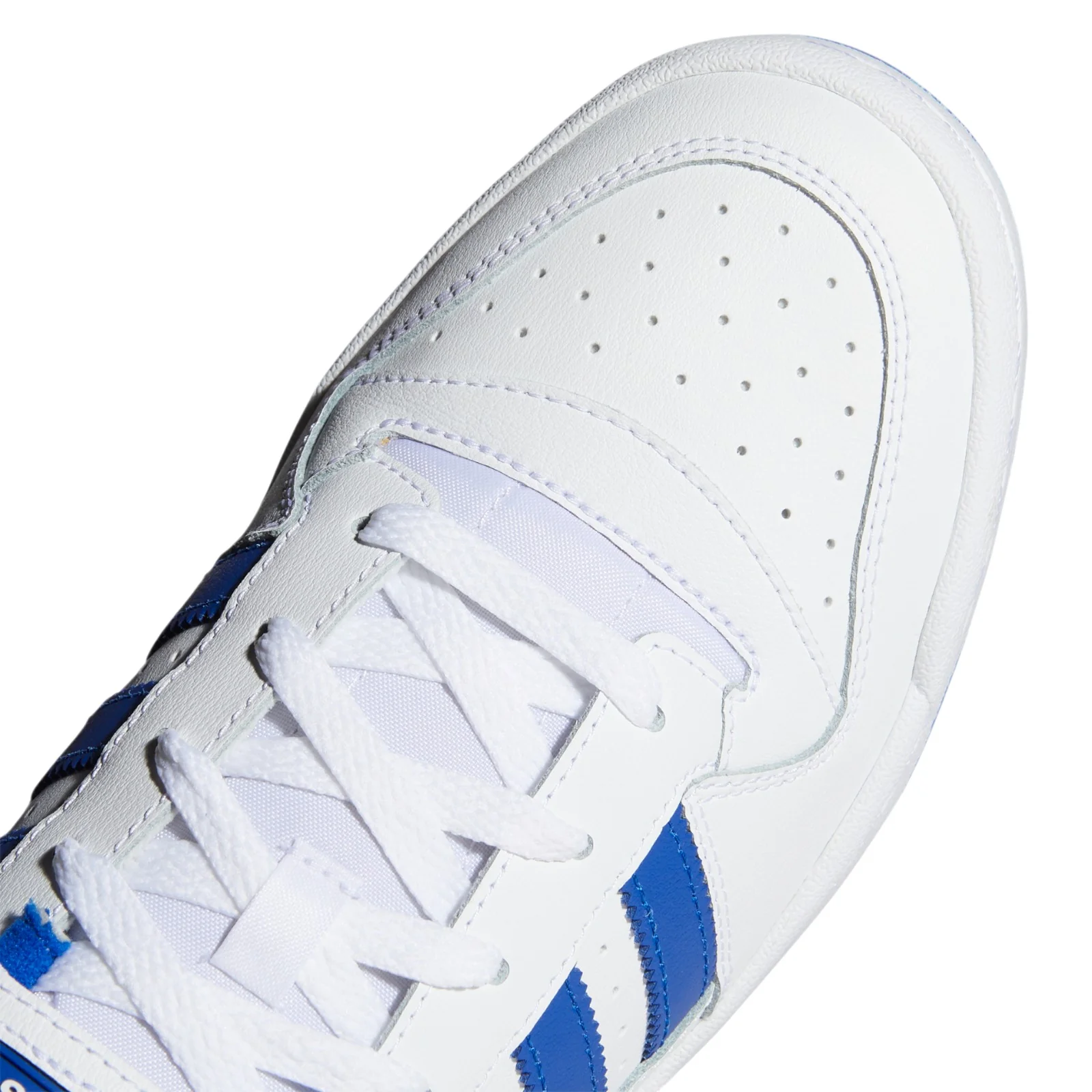 adidas Originals Forum Low Shoes - Cloud White / Royal Blue - Image 5