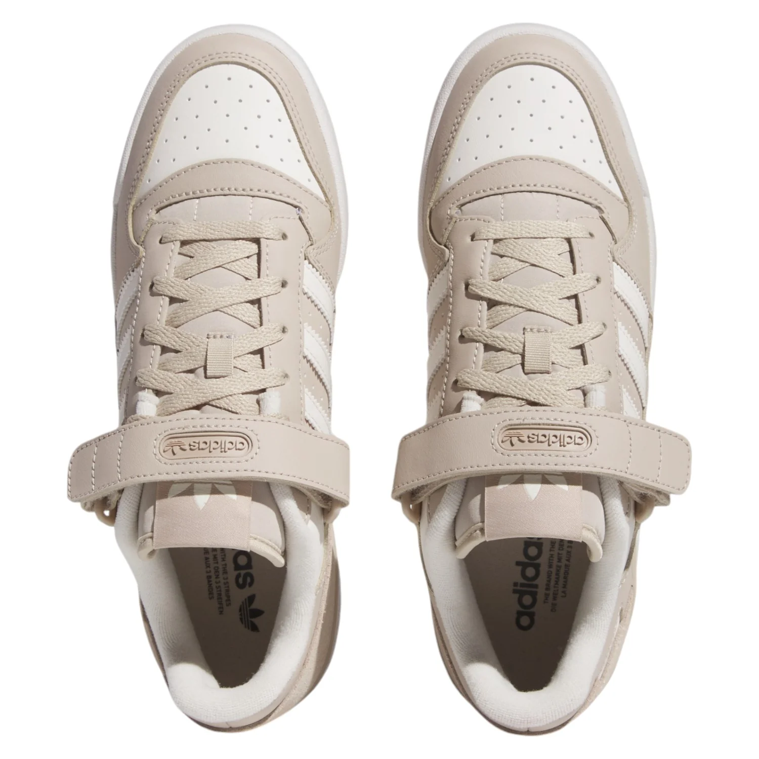 adidas Originals Forum Low Shoes - Wonder Beige / Cloud White - Image 6