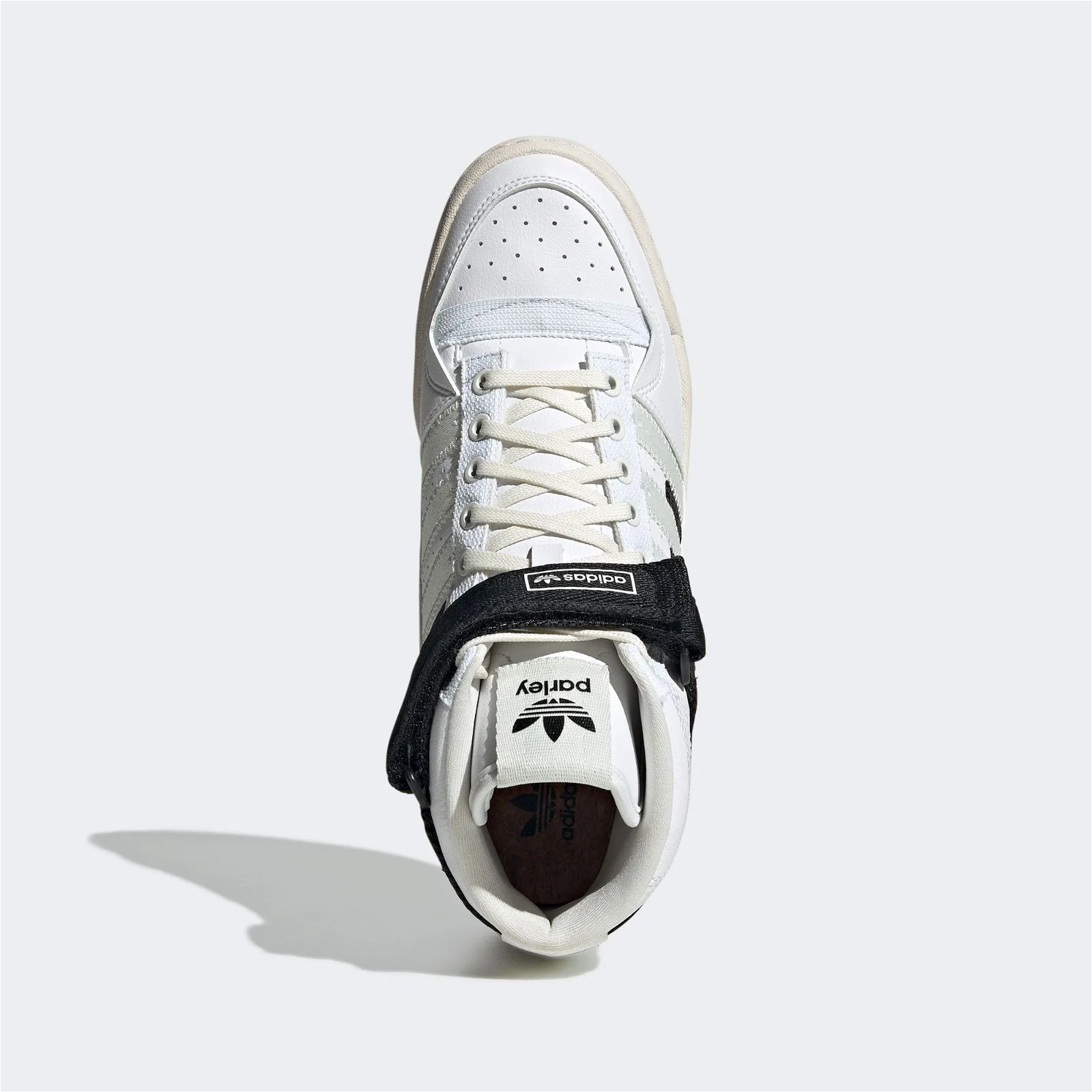 adidas Originals Forum Mid Parley Shoes - White Black - Image 7