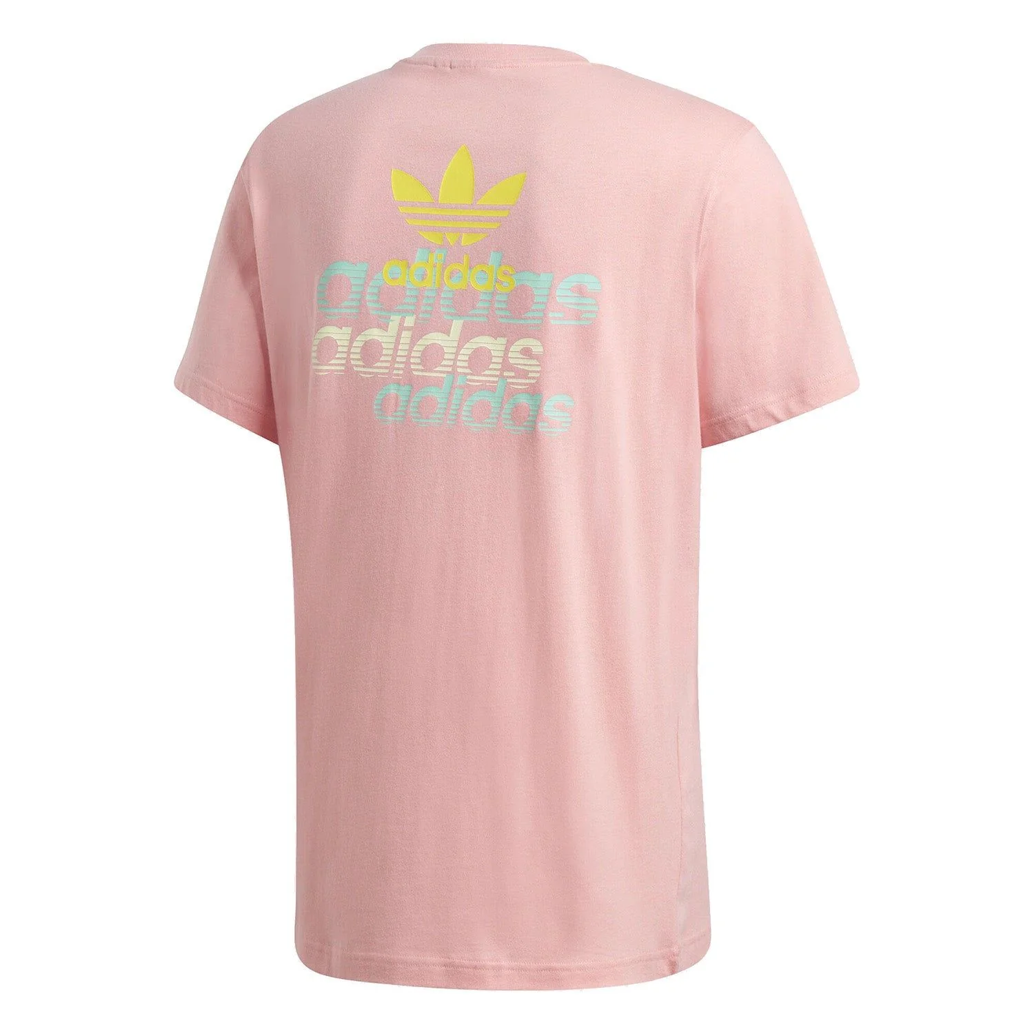 adidas Originals Front Back Tee - Glow Pink - Image 2