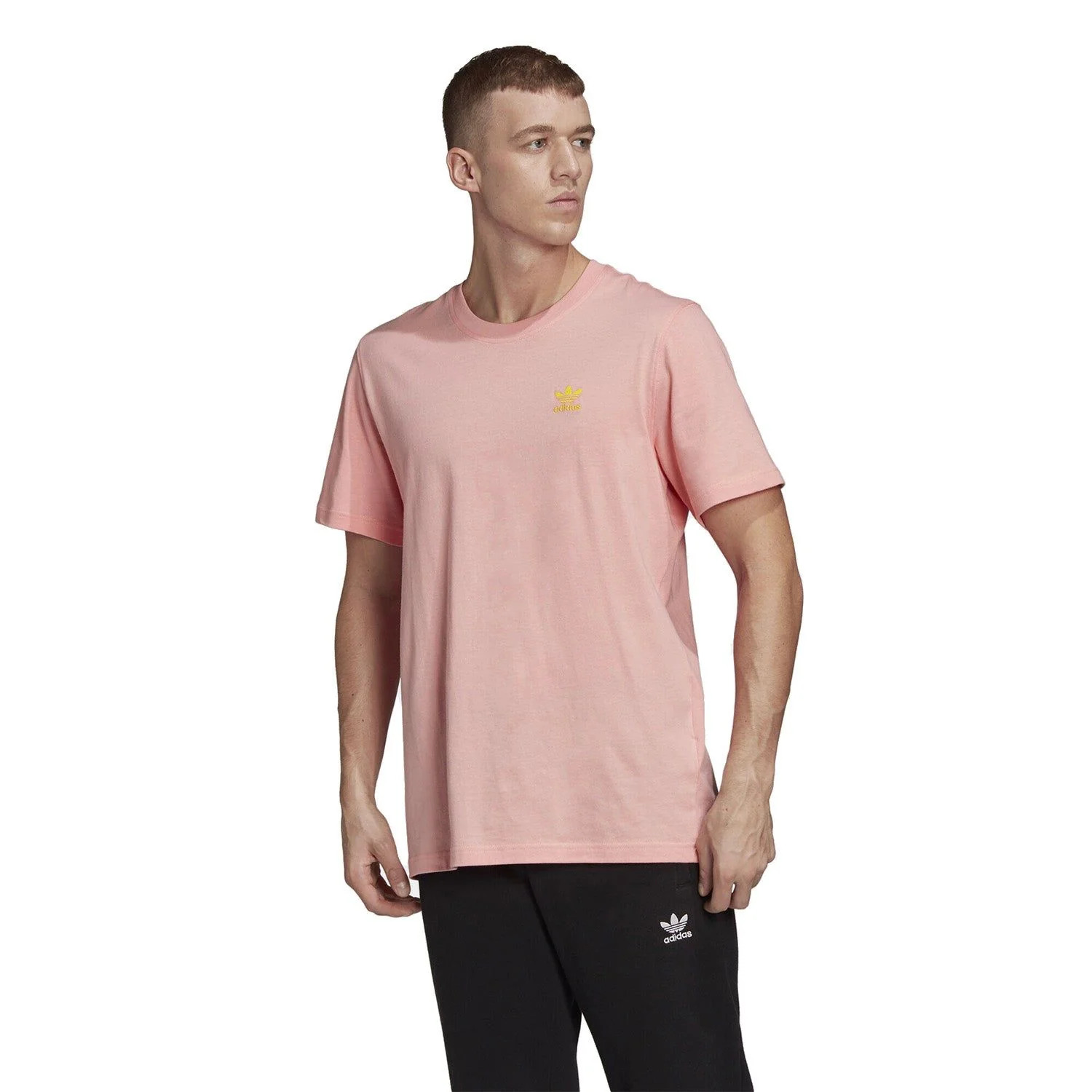 adidas Originals Front Back Tee - Glow Pink - Image 3