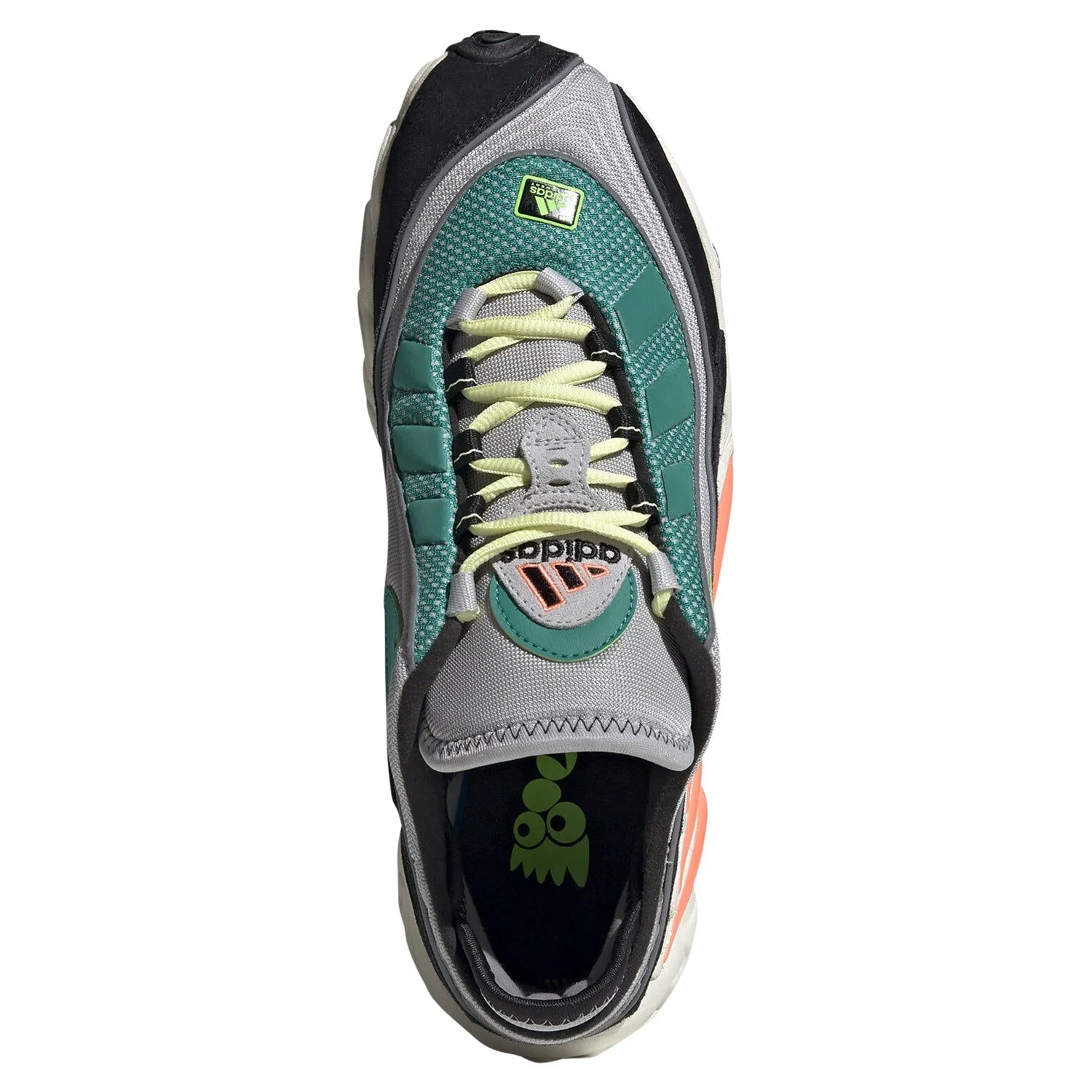 adidas Originals FYW 98 Shoes - Grey & Green - Image 4