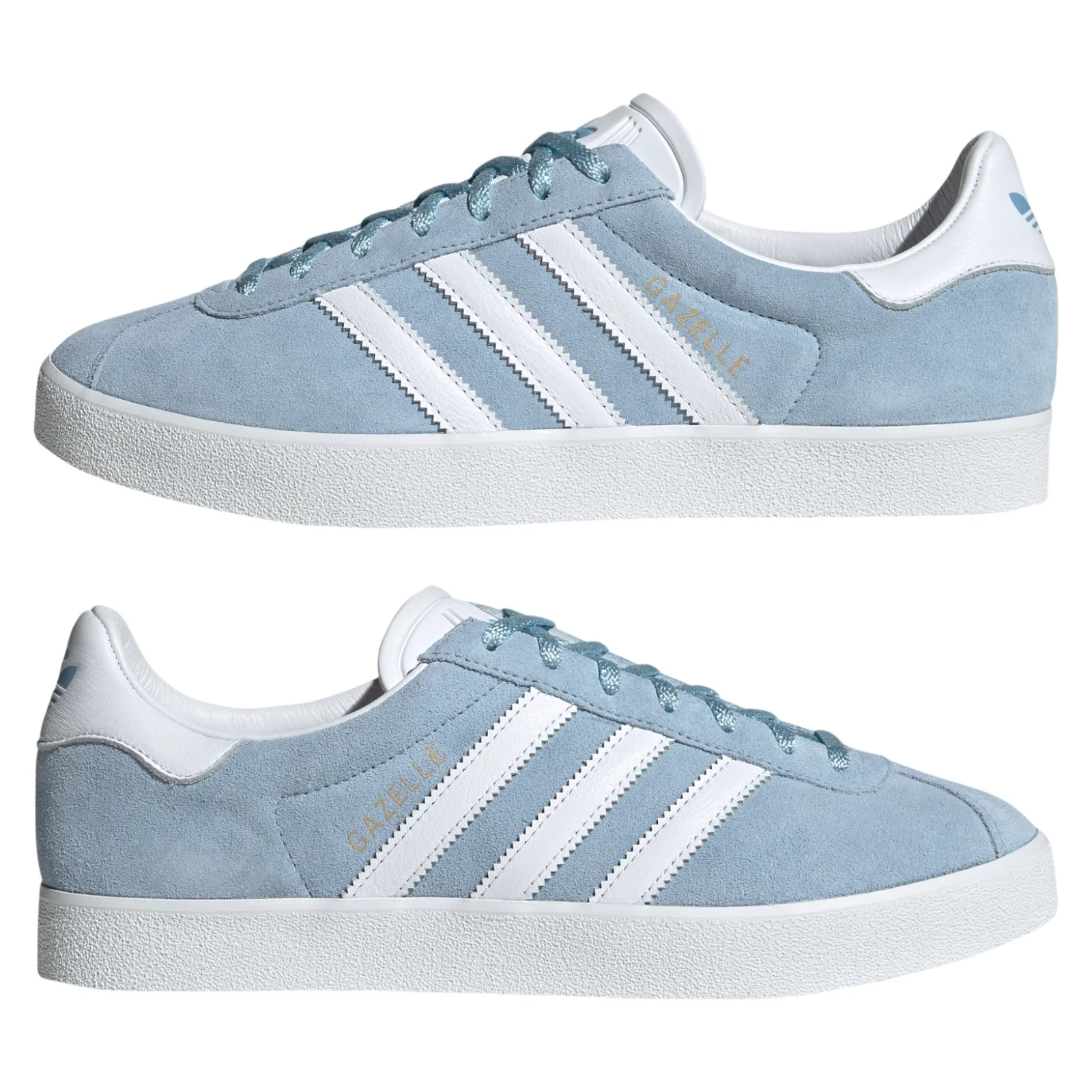 adidas Originals Gazelle 85 Shoes - Clear Sky / Cloud White - Image 9