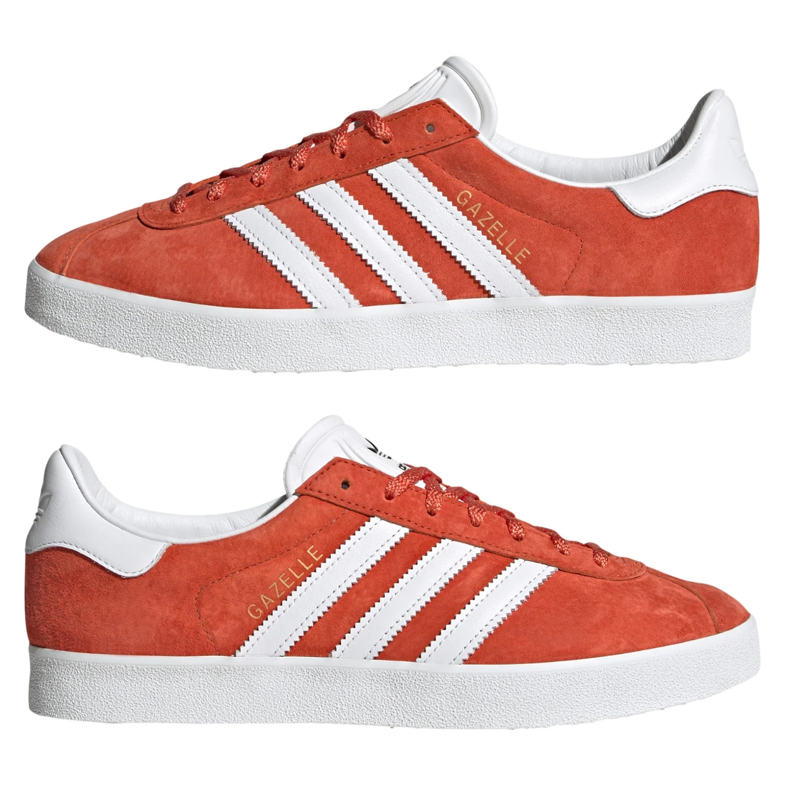adidas Originals Gazelle 85 Shoes - Preloved Red / Cloud White - Image 9