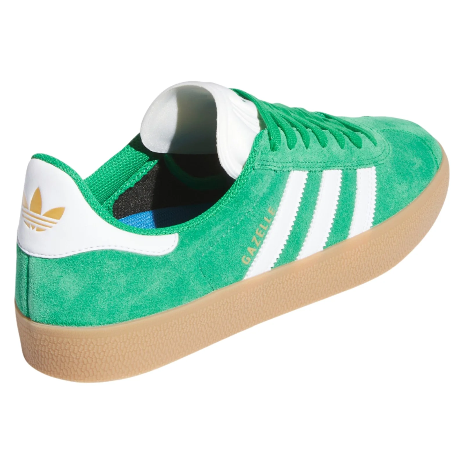 adidas Originals Gazelle ADV Shoes - Green / White - Image 3