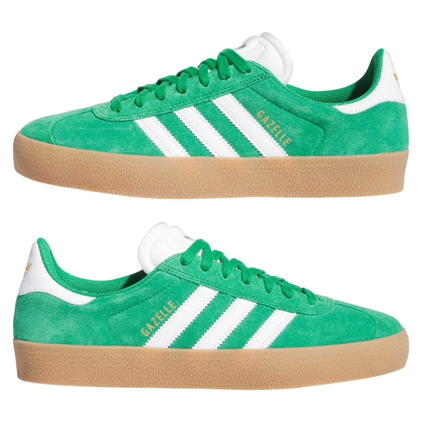 adidas Originals Gazelle ADV Shoes - Green / White - Image 9