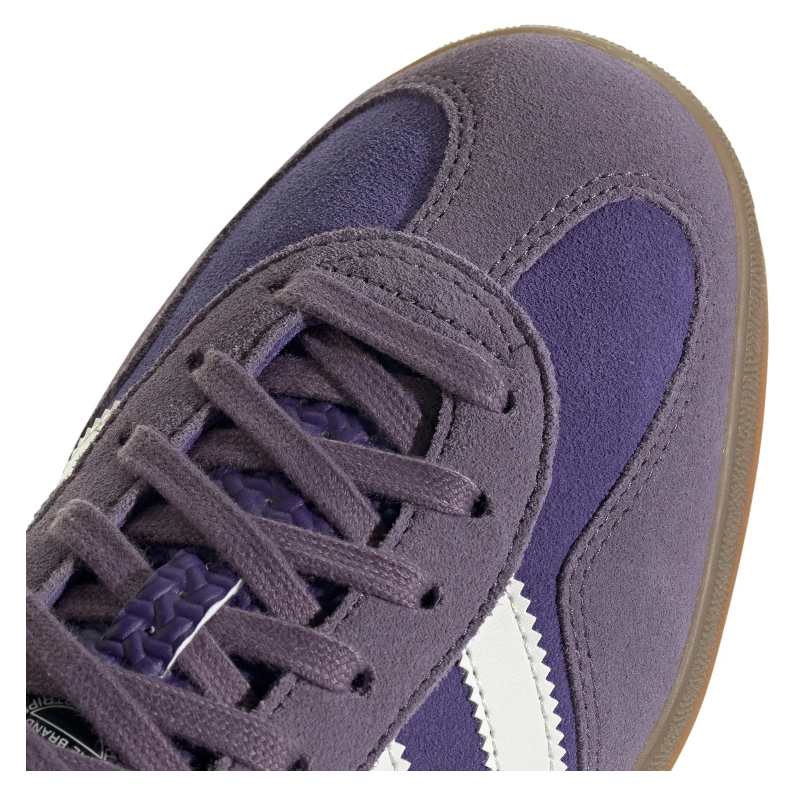adidas Originals Gazelle Indoor Shoes - Collegiate Purple / Gum - Image 4