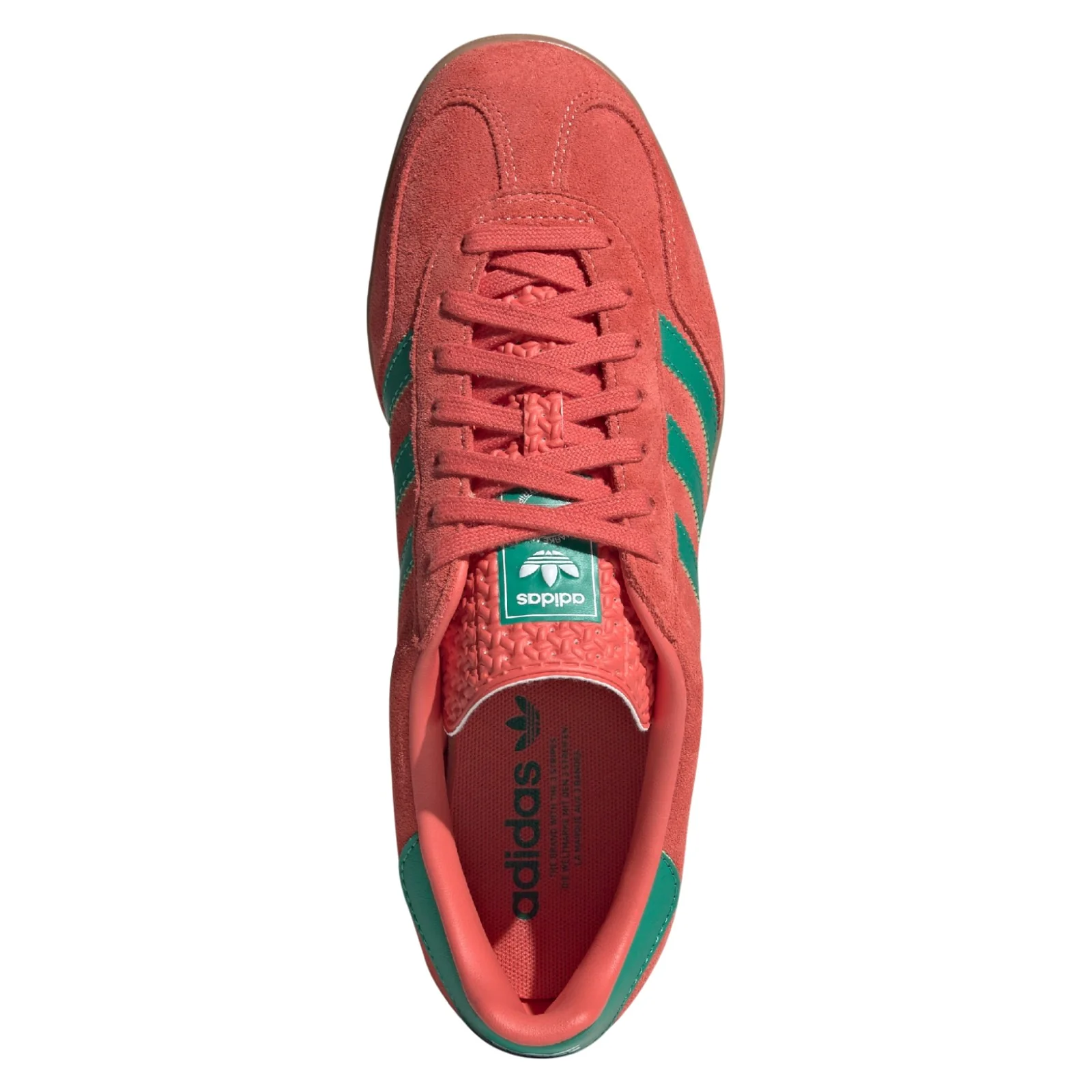 adidas Originals Gazelle Indoor Shoes - Preloved Scarlet / Court Green - Image 6
