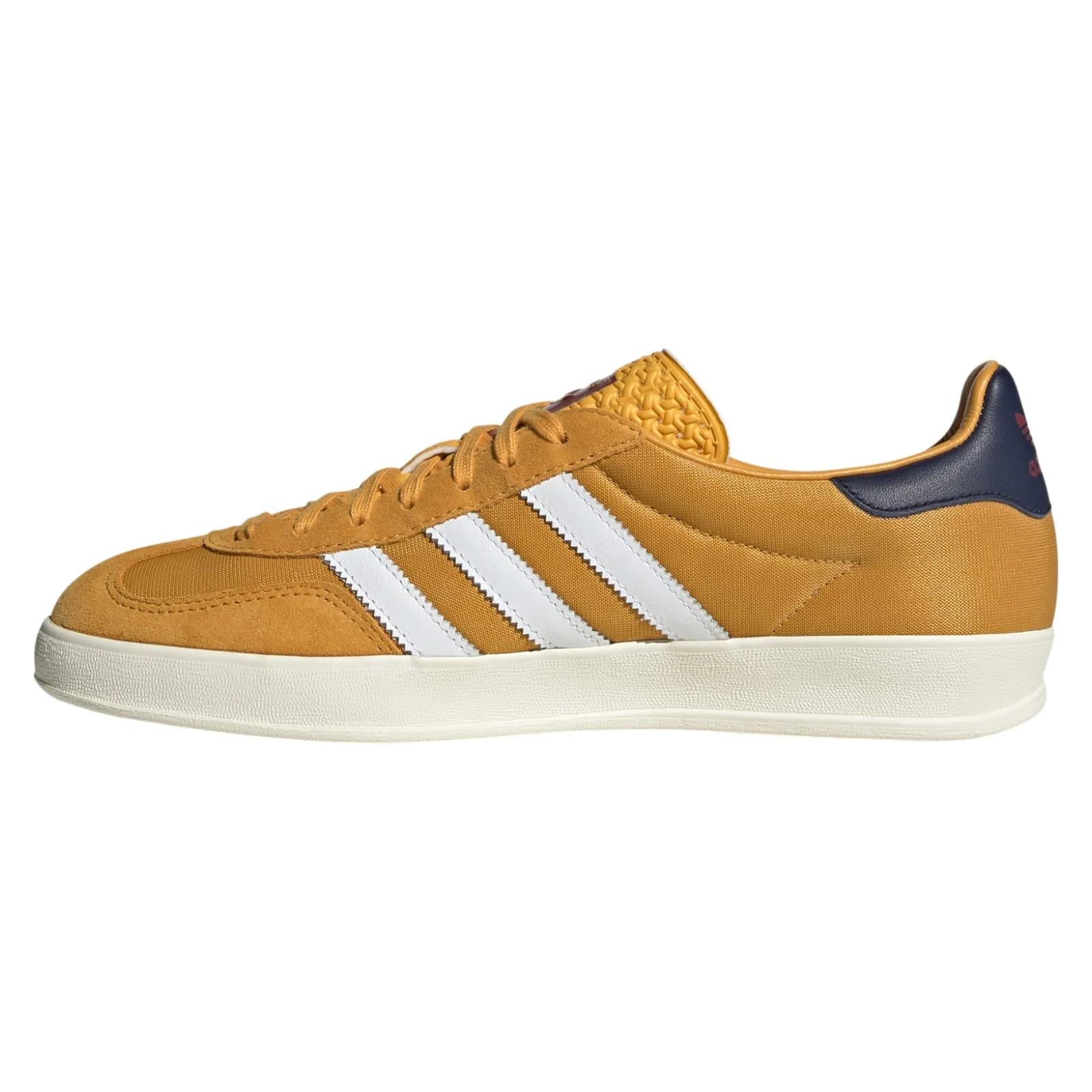 adidas Originals Gazelle Indoor Shoes - Preloved Yellow / Cloud White / Dark Blue - Image 8